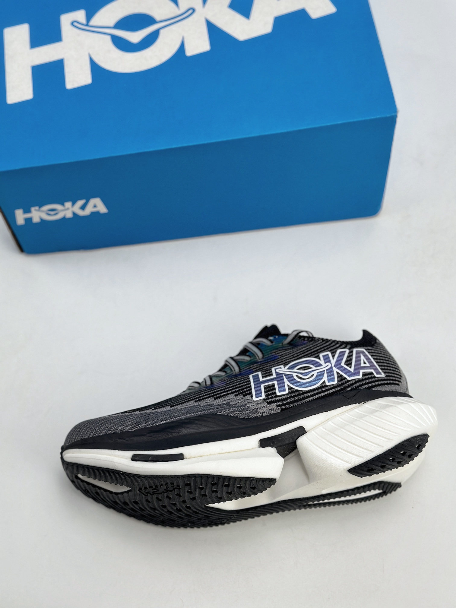 Hoka ONE ONE Cielo X 1 Low 低帮专业越野跑步鞋 1147910-BWHT