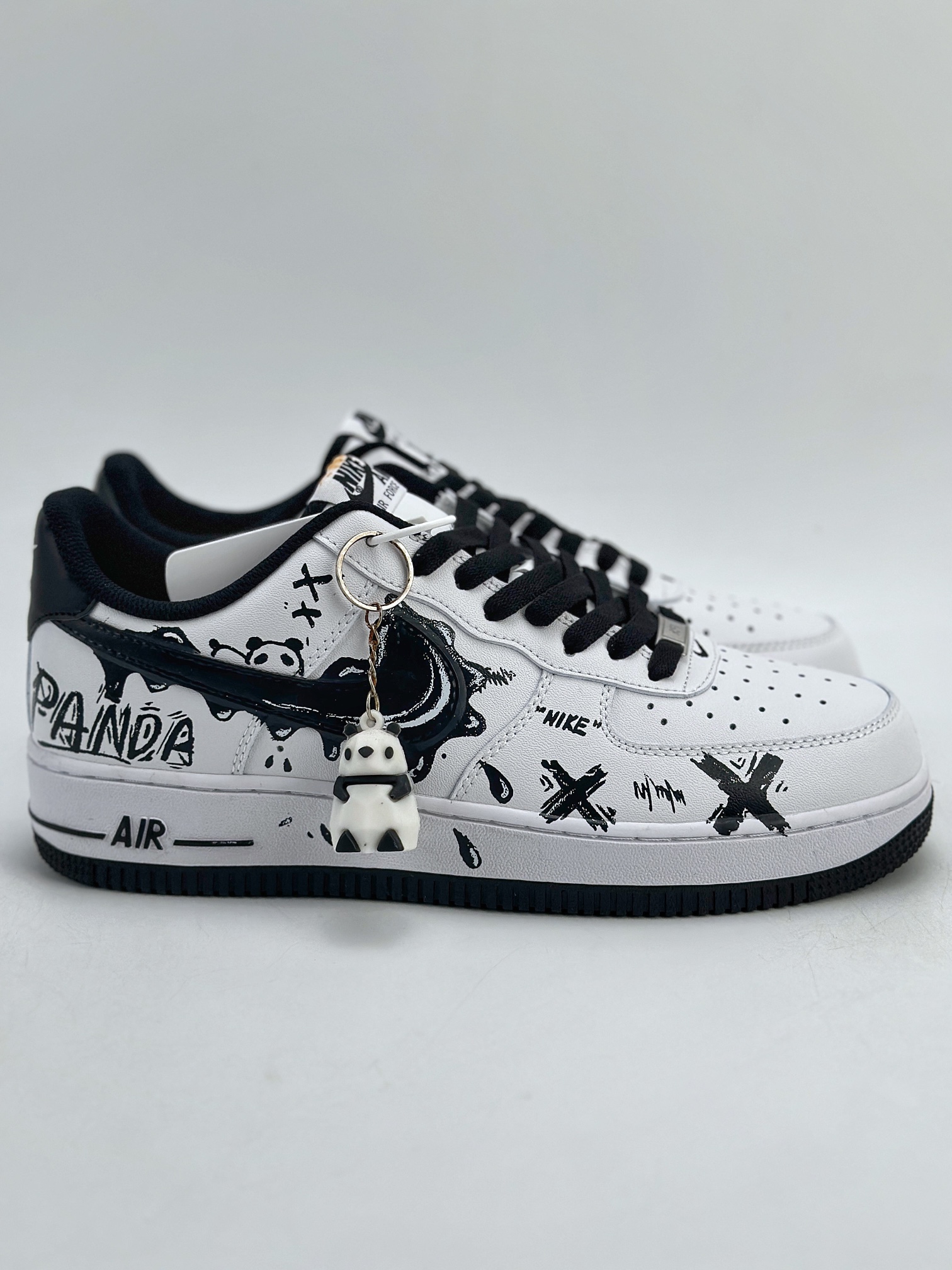 Nike Air Force 1 Low 07 泼墨熊猫 XX 白黑  DH7561-222