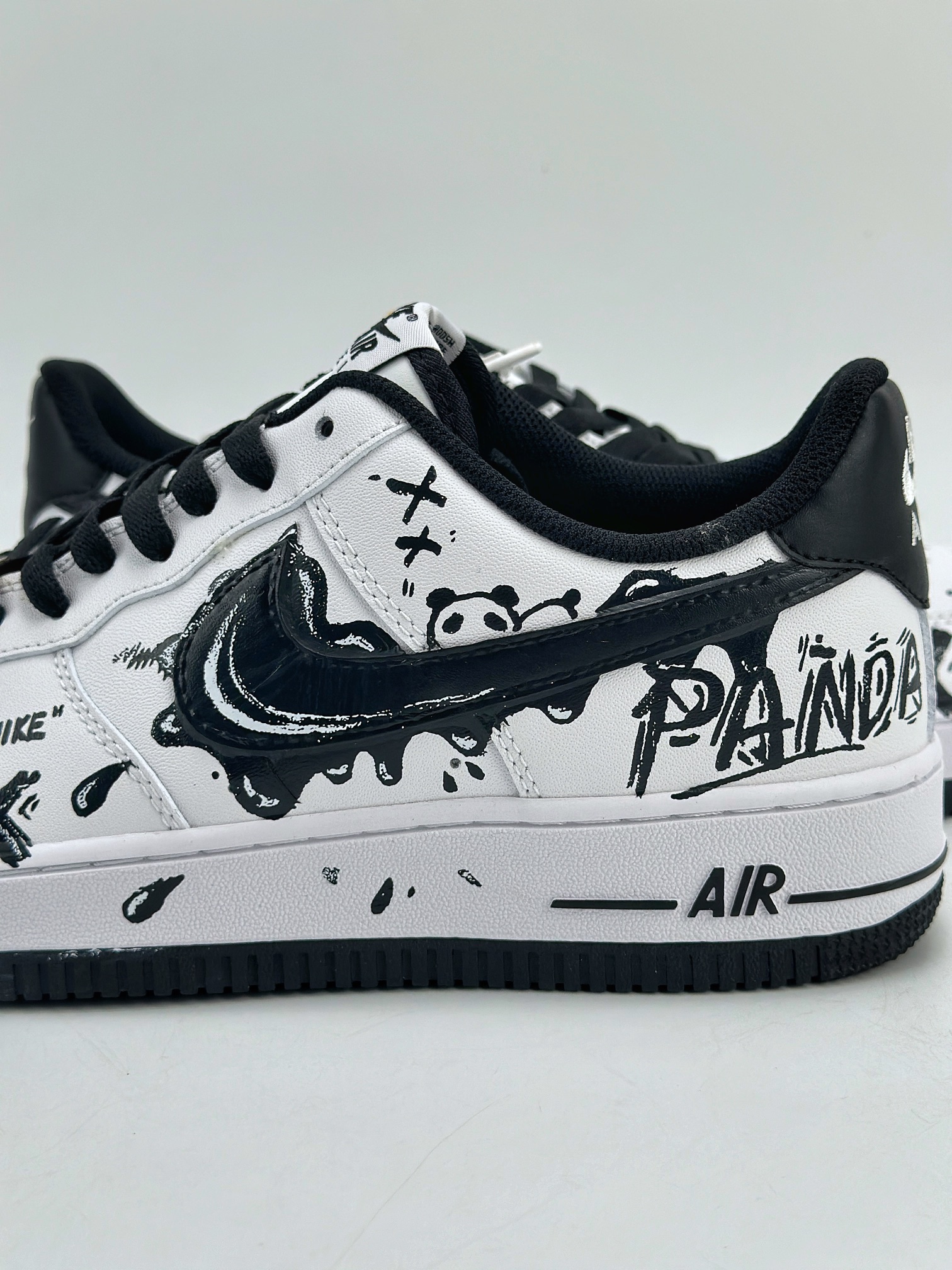 Nike Air Force 1 Low 07 泼墨熊猫 XX 白黑  DH7561-222