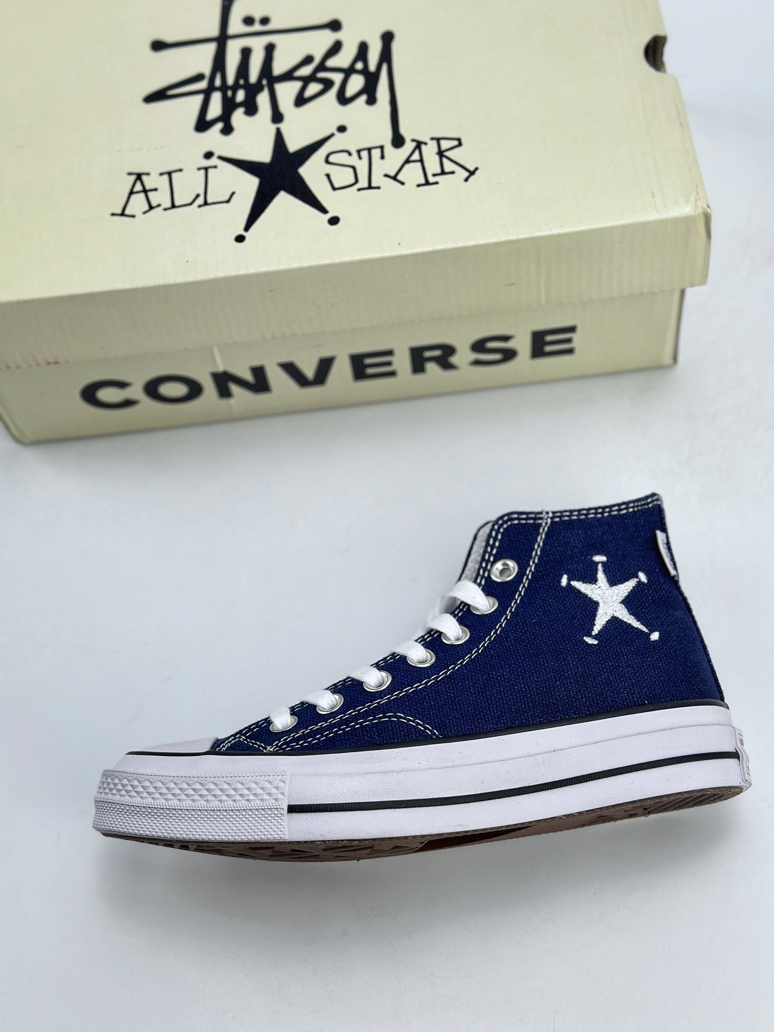 硫化工艺 Stussy x Converse Chuck Taylor 斯图西2024全新联名鞋款