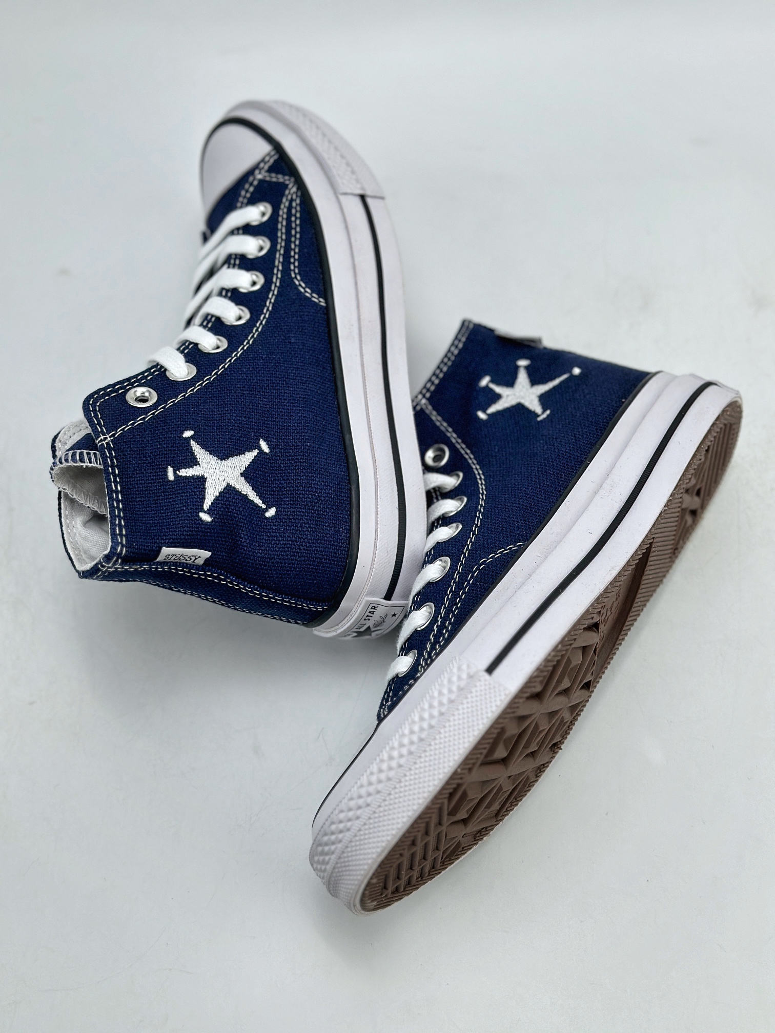 硫化工艺 Stussy x Converse Chuck Taylor 斯图西2024全新联名鞋款