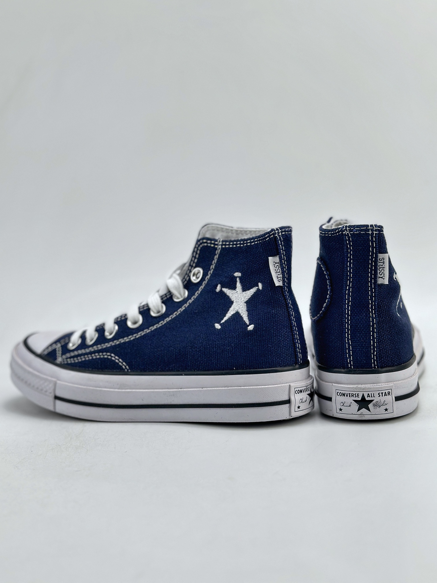 硫化工艺 Stussy x Converse Chuck Taylor 斯图西2024全新联名鞋款