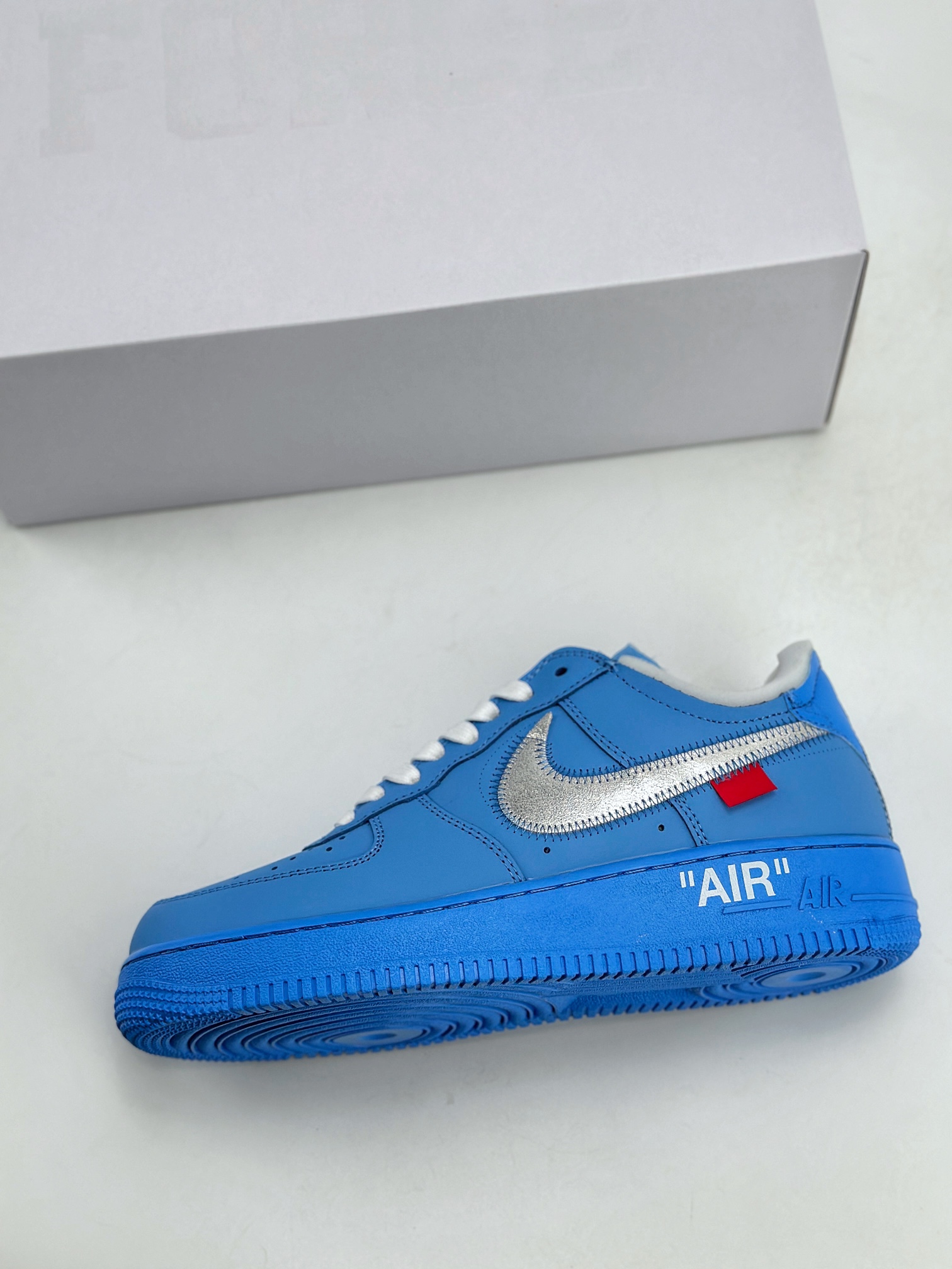 Nike Air Force 1 Low 07 x OFF-WHITE ”MCA” 蓝色艺术馆  CI1173-400