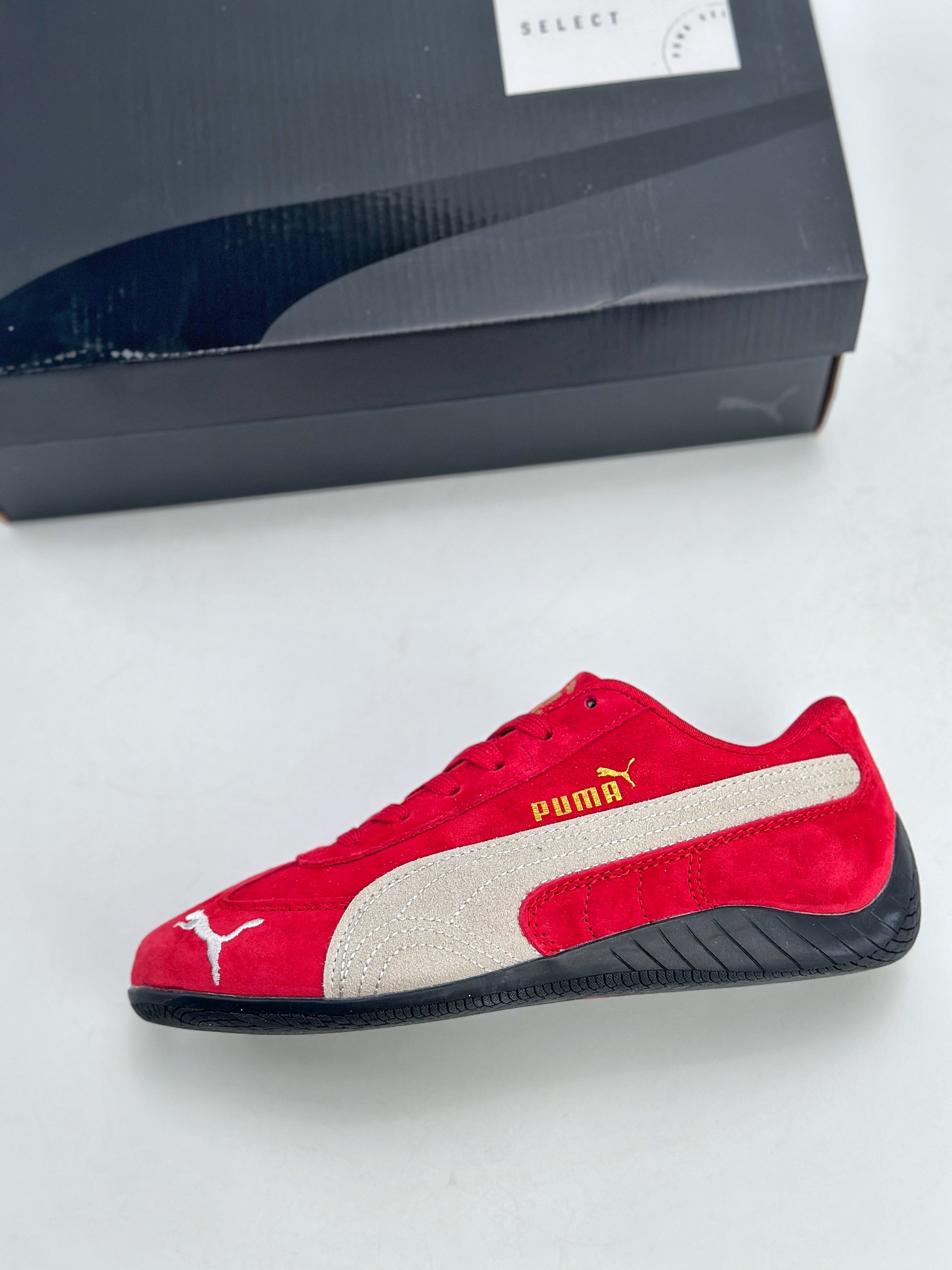 Puma Speedcat OG 彪马罗马阿莫尔系列 百搭单品 复古运动休闲赛车跑鞋  398846-02