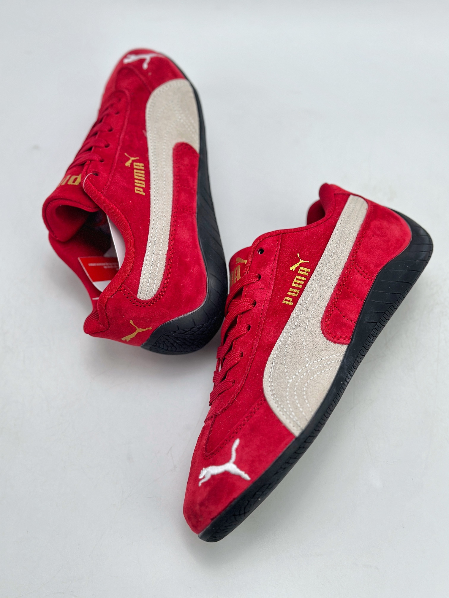 Puma Speedcat OG 彪马罗马阿莫尔系列 百搭单品 复古运动休闲赛车跑鞋  398846-02