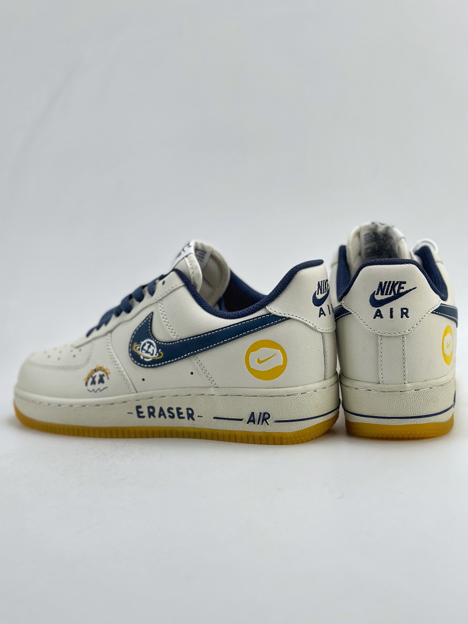 Nike Air Force 1 Low 07 鬼脸白蓝黄  XC2351-330