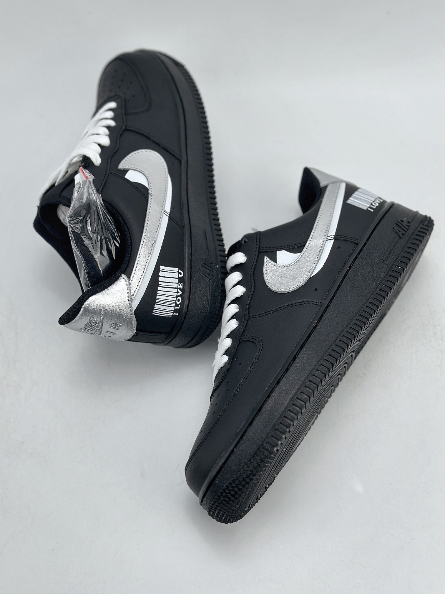 Nike Air Force 1 Low 07 酷黑银翼 Vlad 黑银  CW2288-016