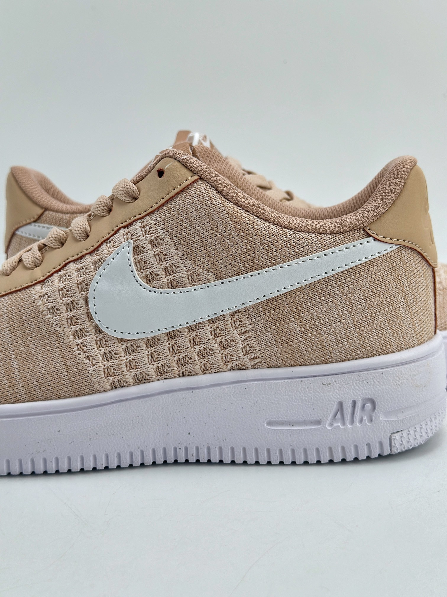 Nike Air Force 1 Low 07 Flyknit 2.0 藕粉白  CI0051-200