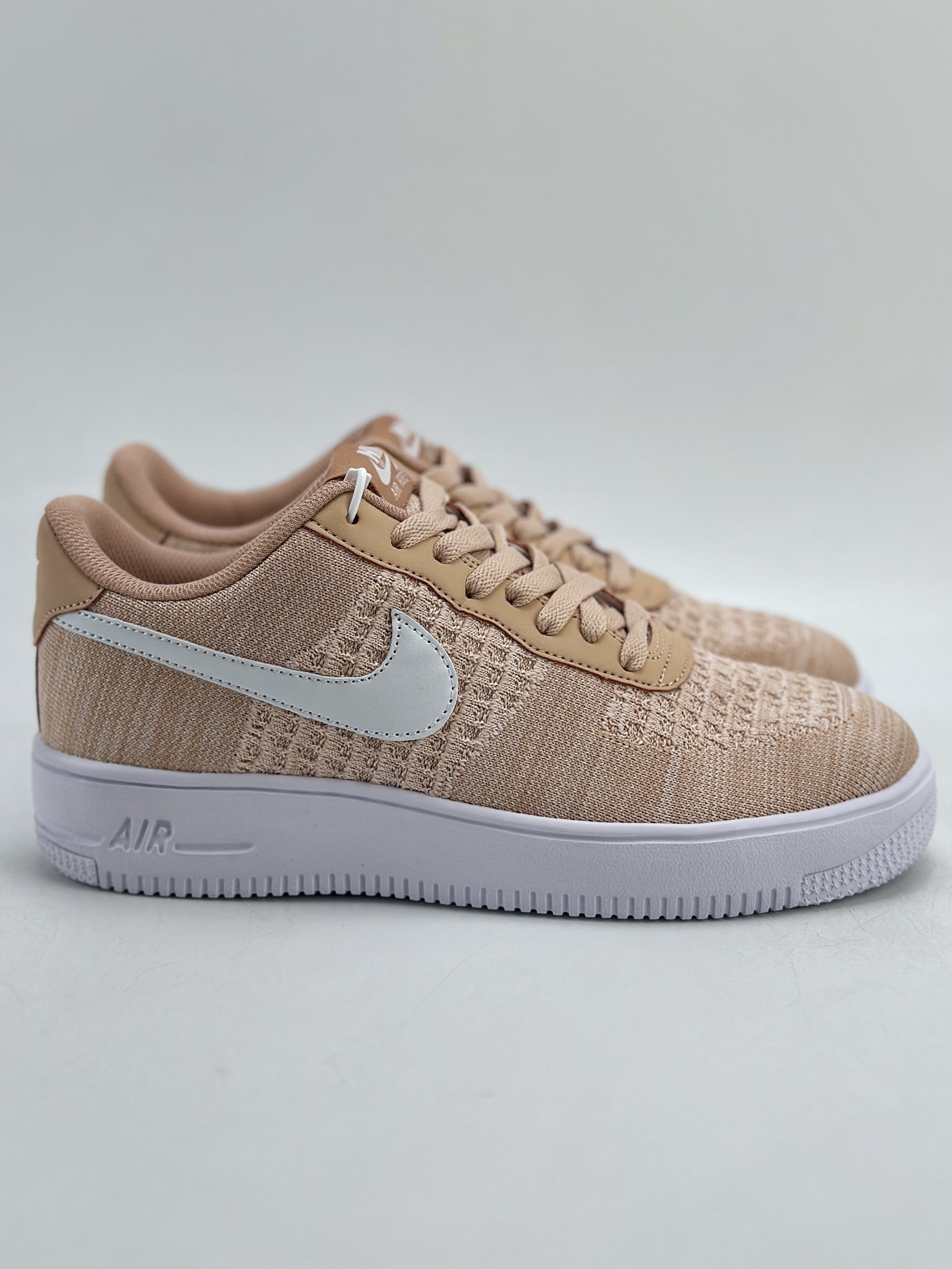 Nike Air Force 1 Low 07 Flyknit 2.0 藕粉白  CI0051-200