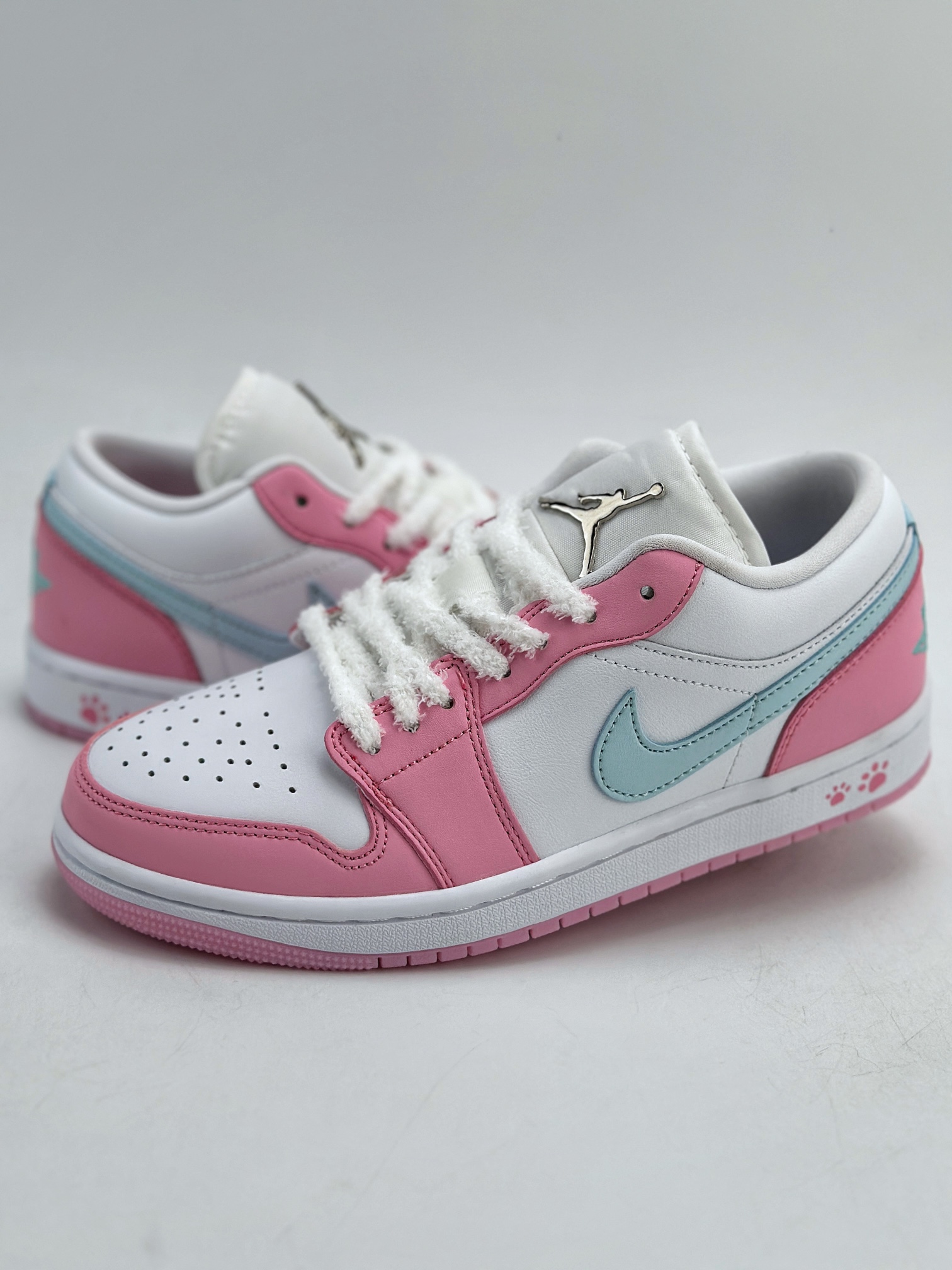 Air Jordan 1 Retro Low ”White/Pink Foam/Glacier Blue” 白粉 HM3706-141