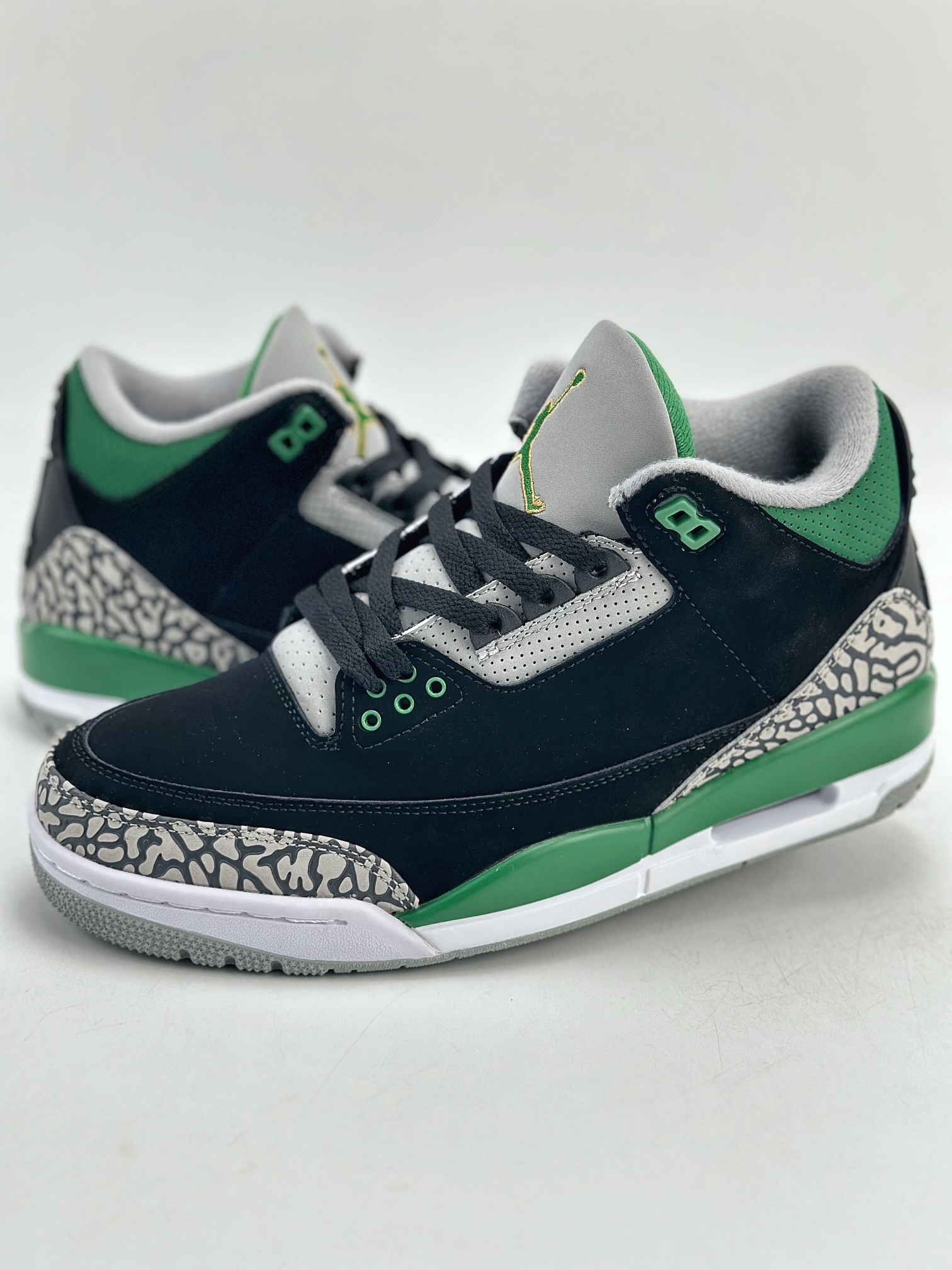 Air Jordan 3 Retro ”pine green” 黑绿 潮流复古篮球鞋 CT8532-030