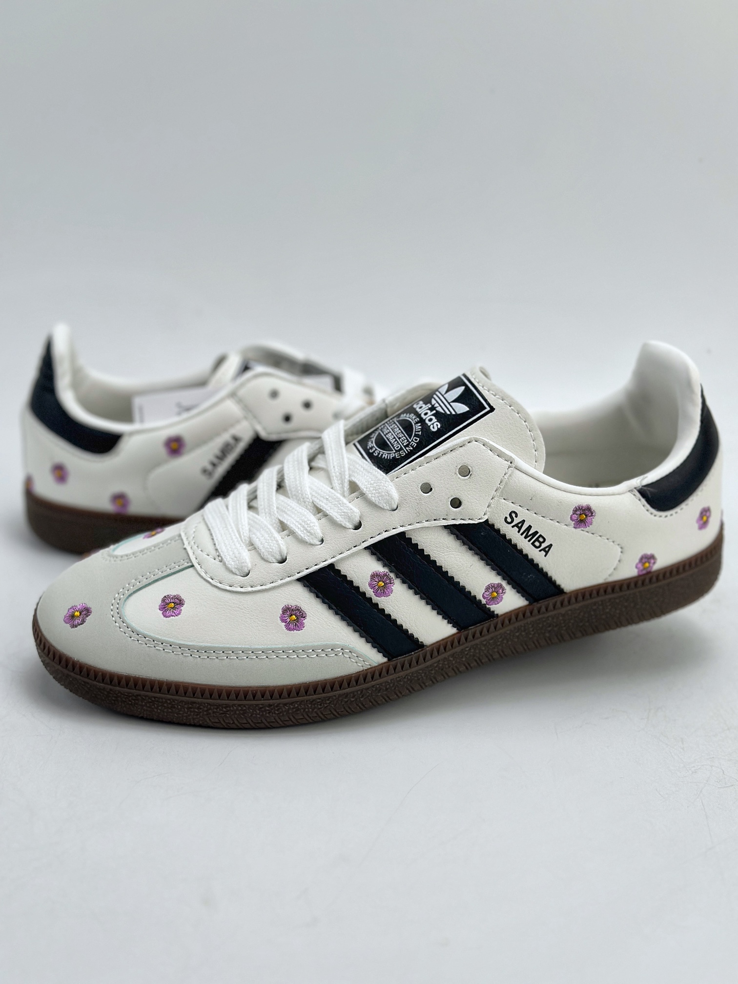 adidas originals Samba OG 白小花  IF4398