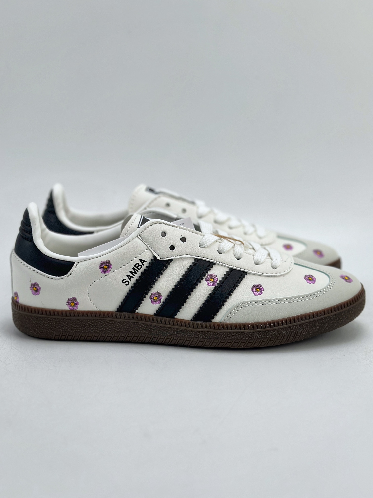 adidas originals Samba OG 白小花  IF4398