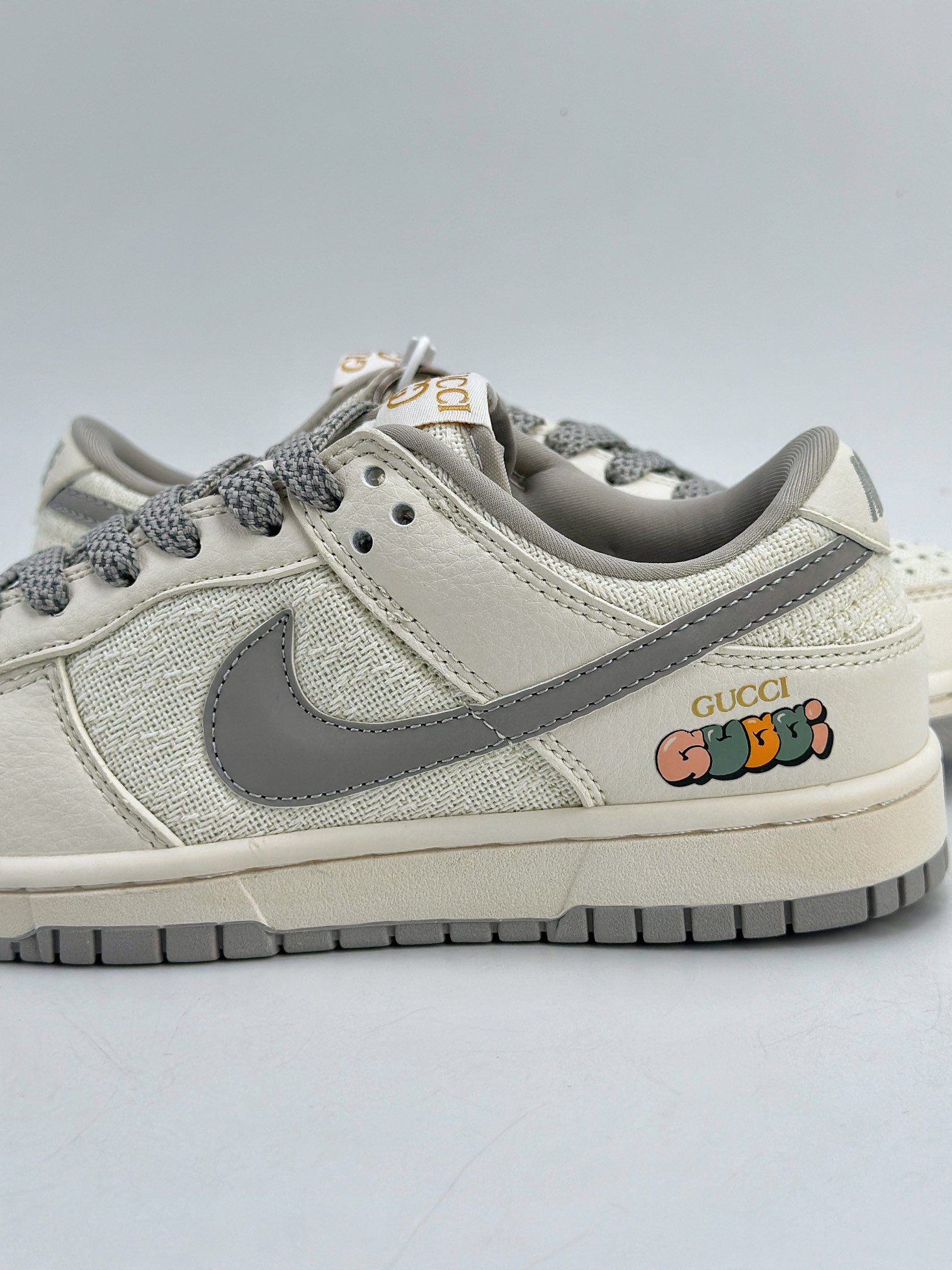 Nike SB Dunk Low x GUCCI 白灰 DQ1098-372