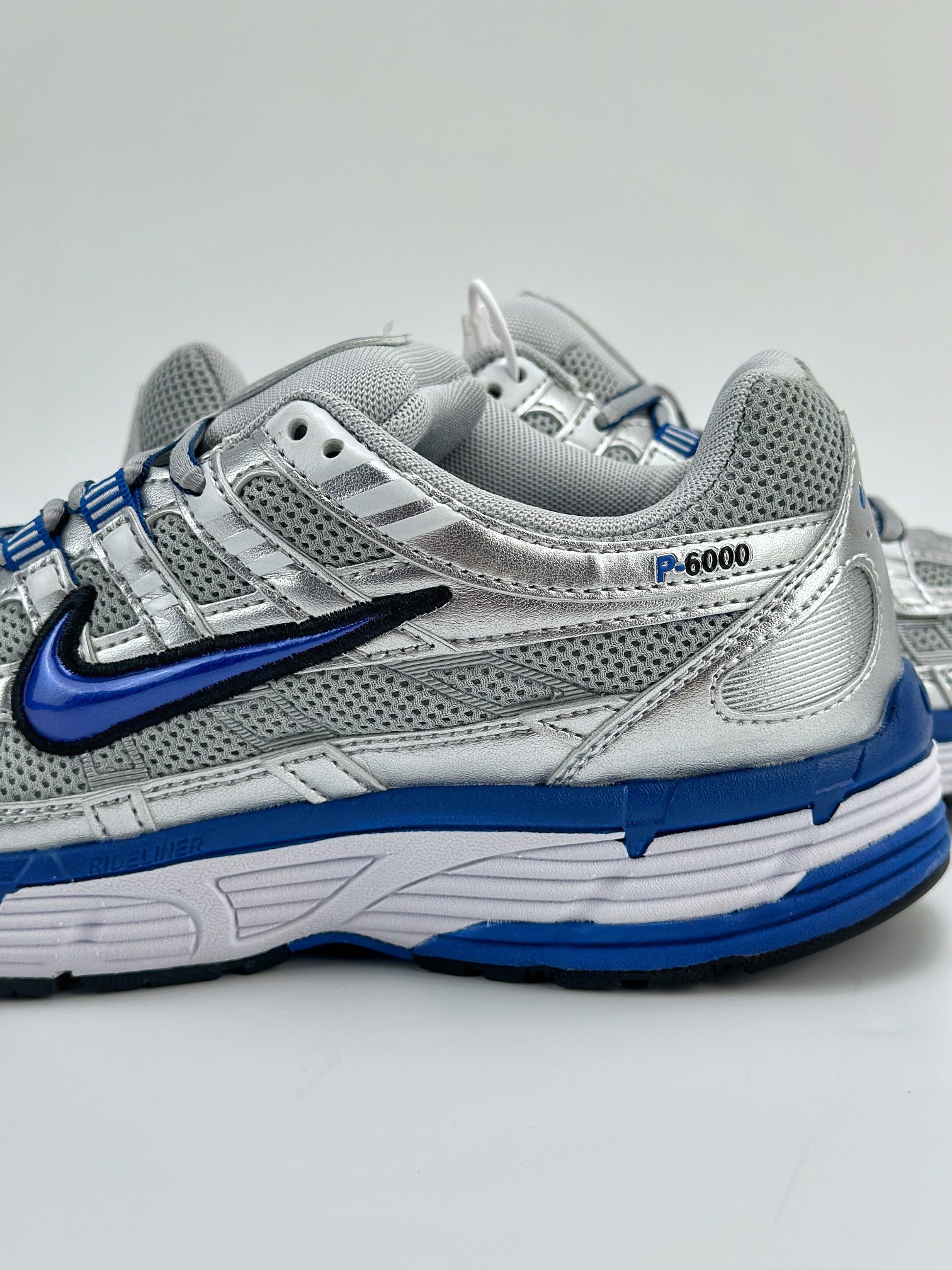 Nike P-6000 Initiator Running 耐克INS 白蓝银 复古休闲运动老爹鞋 BV1021-001