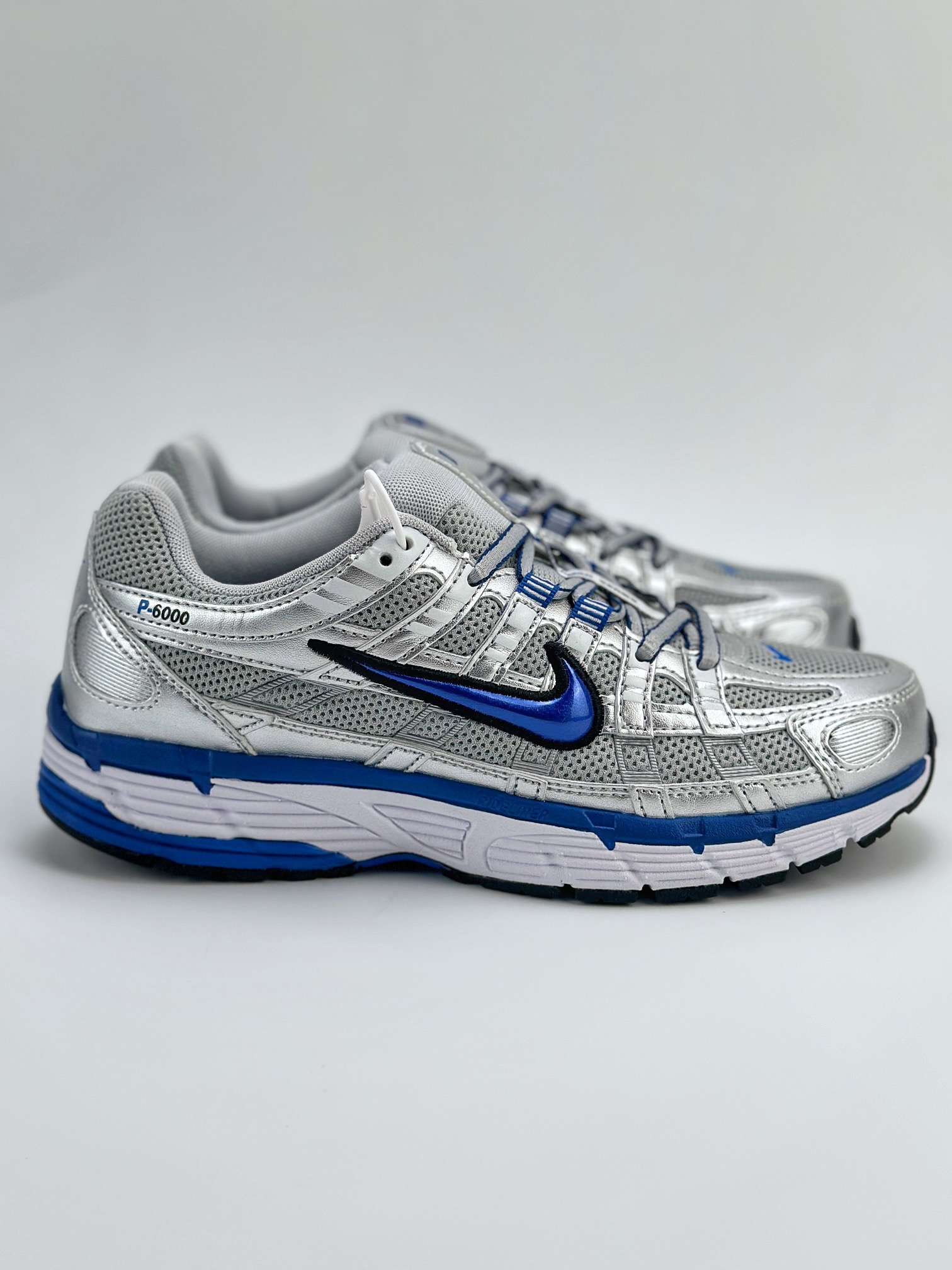 Nike P-6000 Initiator Running 耐克INS 白蓝银 复古休闲运动老爹鞋 BV1021-001