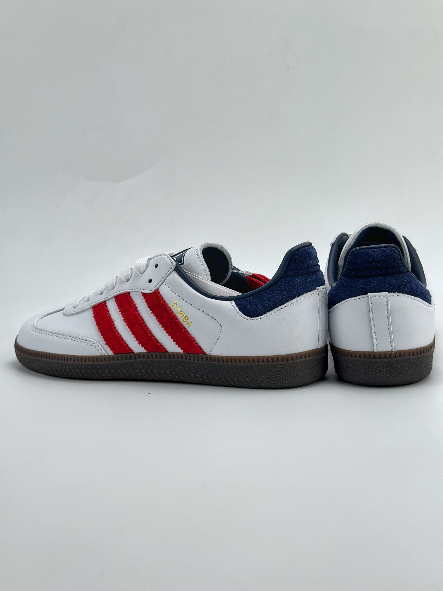 adidas originals Samba OG 白红蓝 IH4881