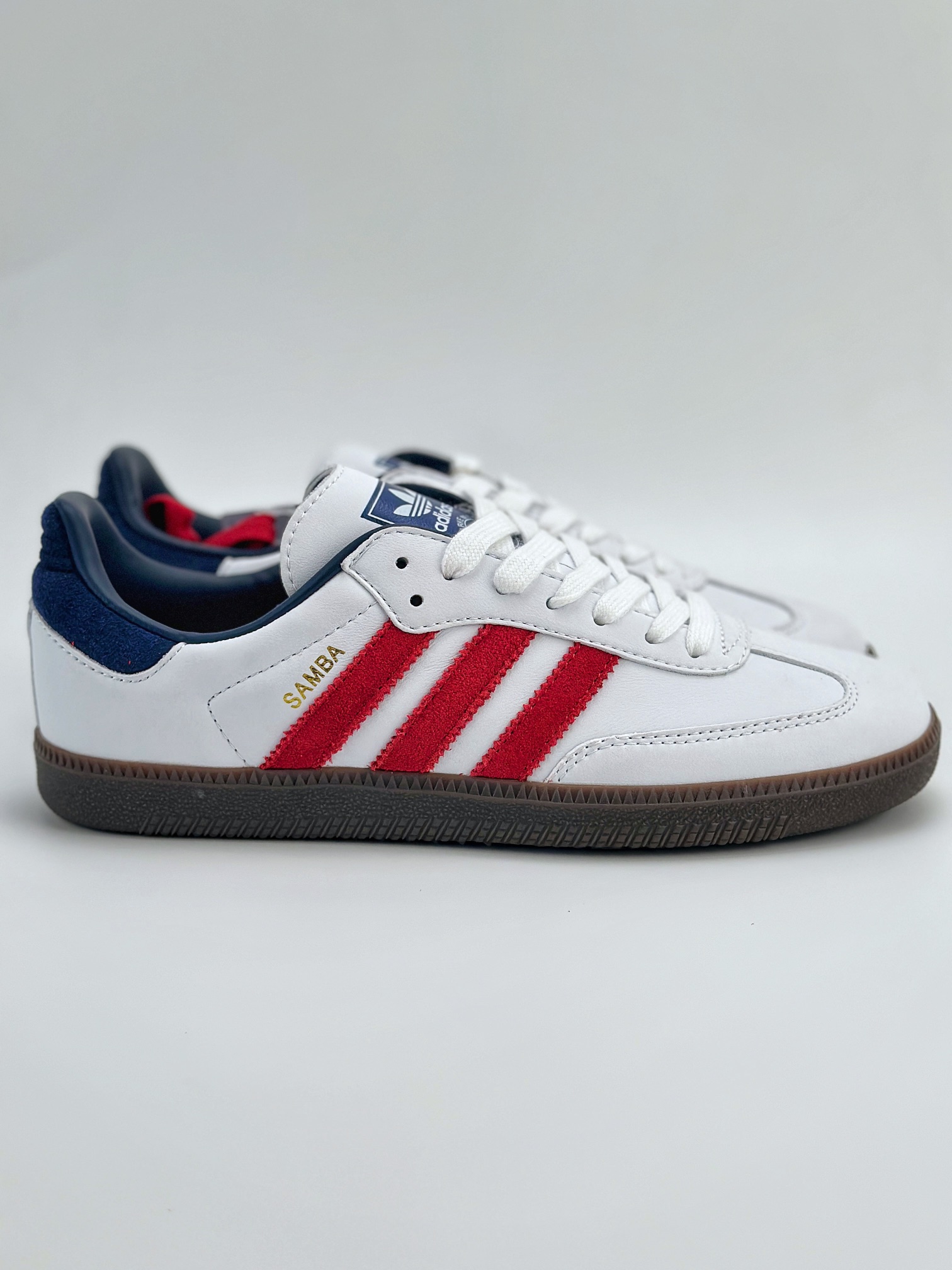 adidas originals Samba OG 白红蓝 IH4881