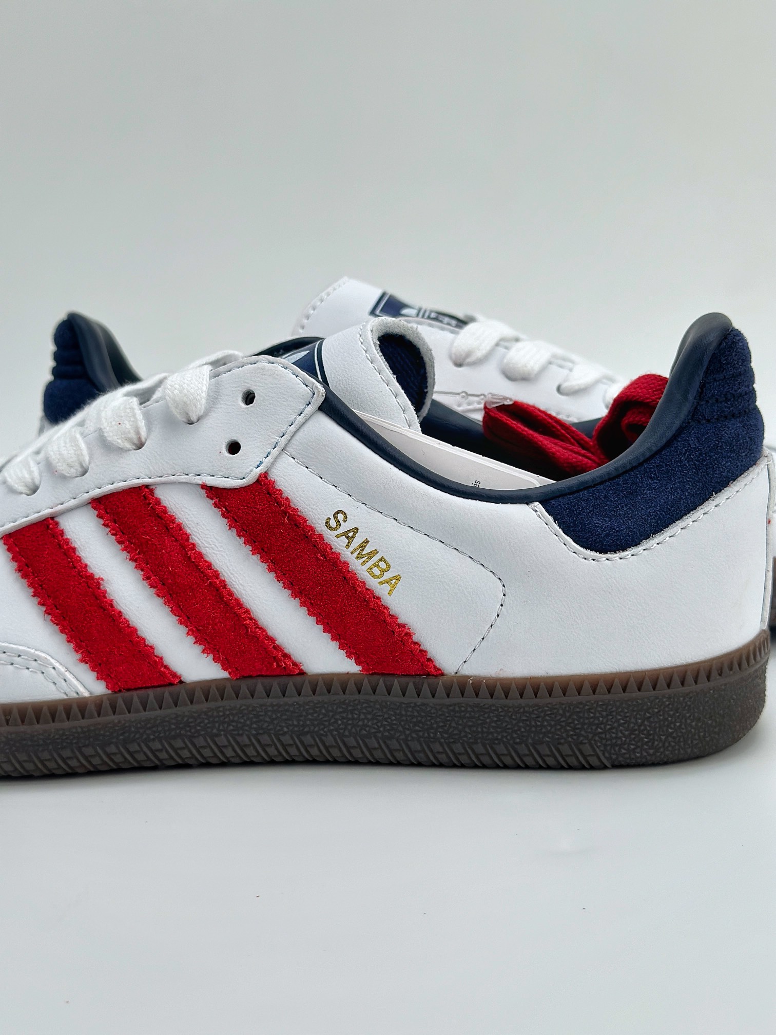 adidas originals Samba OG 白红蓝 IH4881