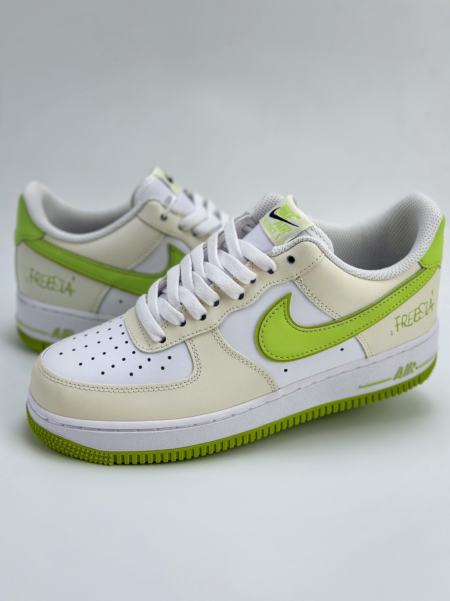 Nike Air Force 1 Low 07 气泡水母 春日小苍兰 米绿 YY2024-315