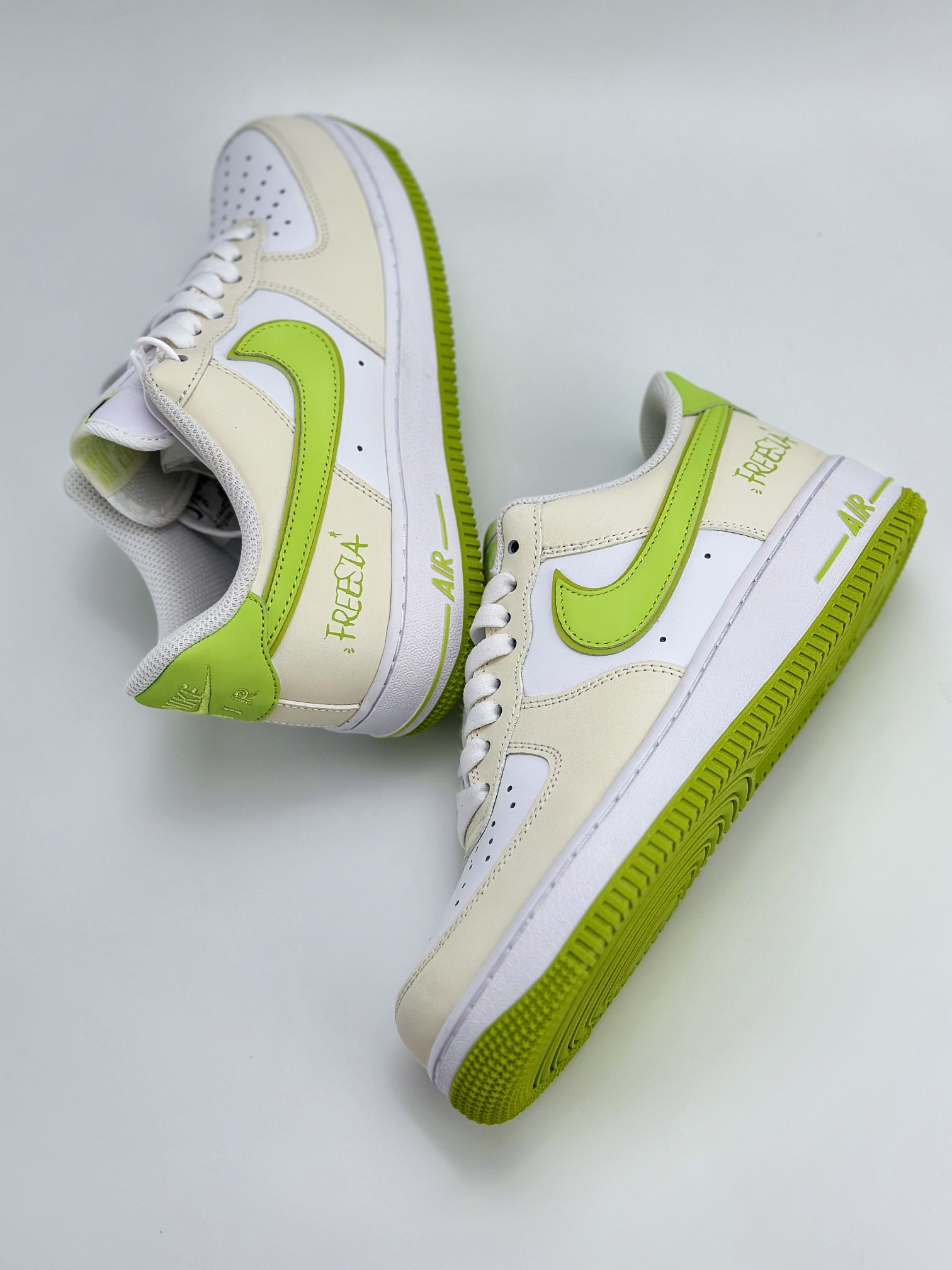 Nike Air Force 1 Low 07 气泡水母 春日小苍兰 米绿 YY2024-315