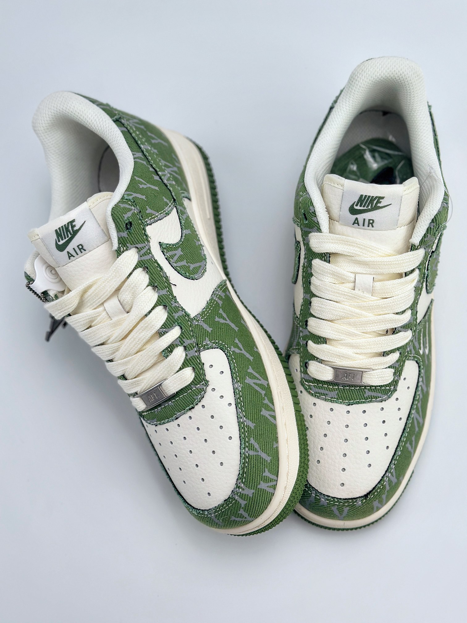 Nike Air Force 1 Low 07 x Louis Vuitton x MLB 白绿印花 HD1968-029