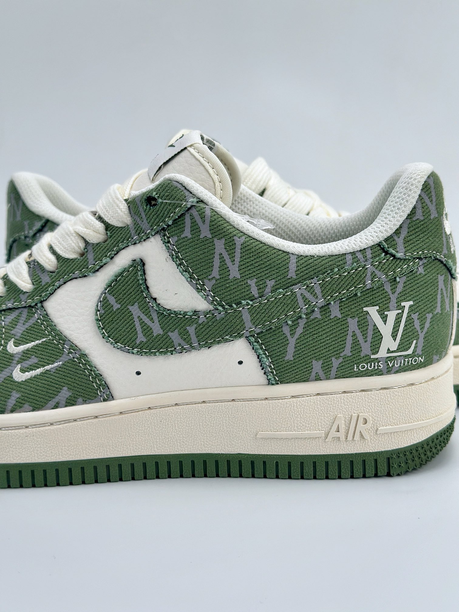 Nike Air Force 1 Low 07 x Louis Vuitton x MLB 白绿印花 HD1968-029