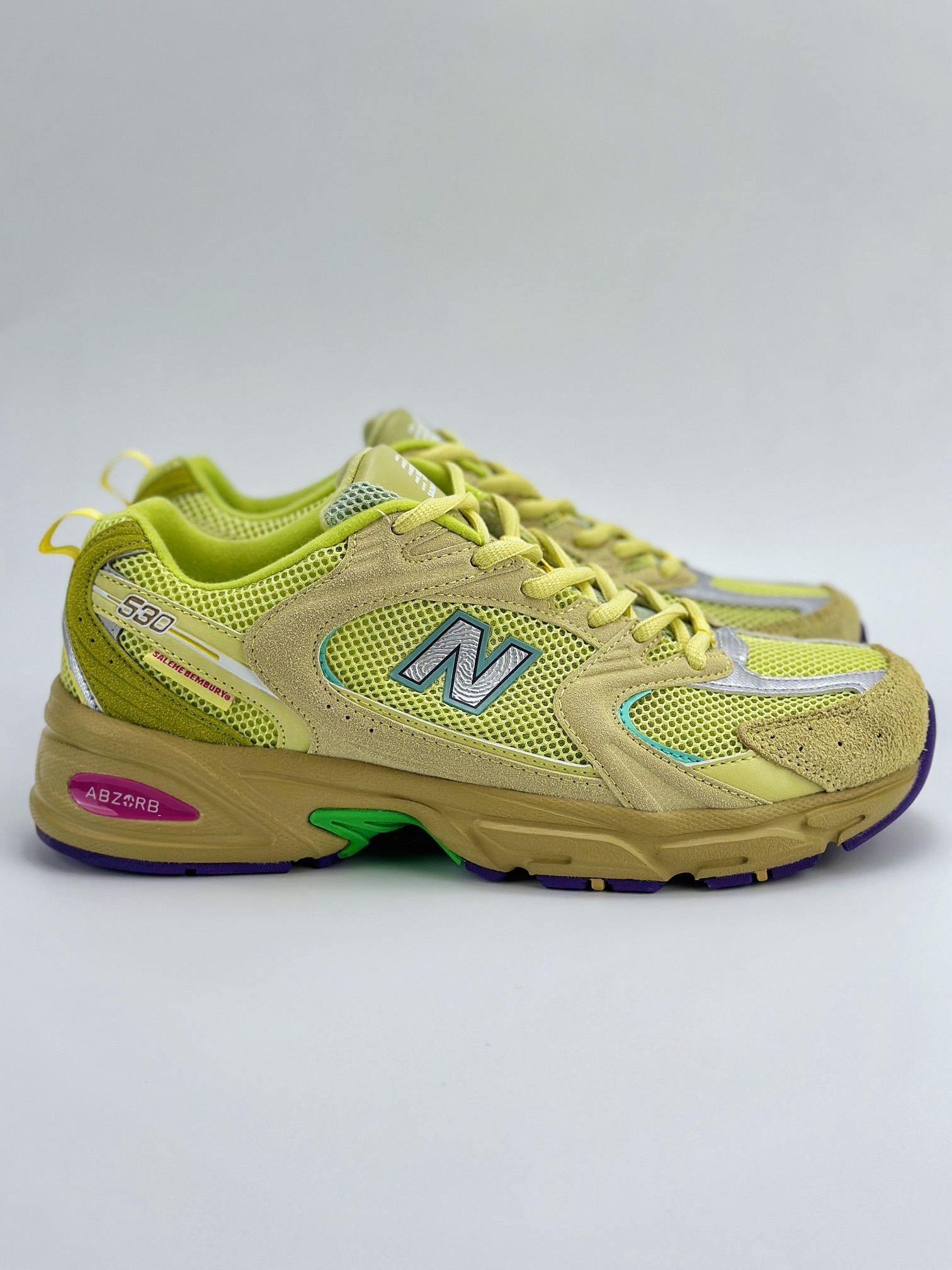 新百伦New Balance MR530系列 复古老爹风网布跑步休闲运动鞋 MR530PR