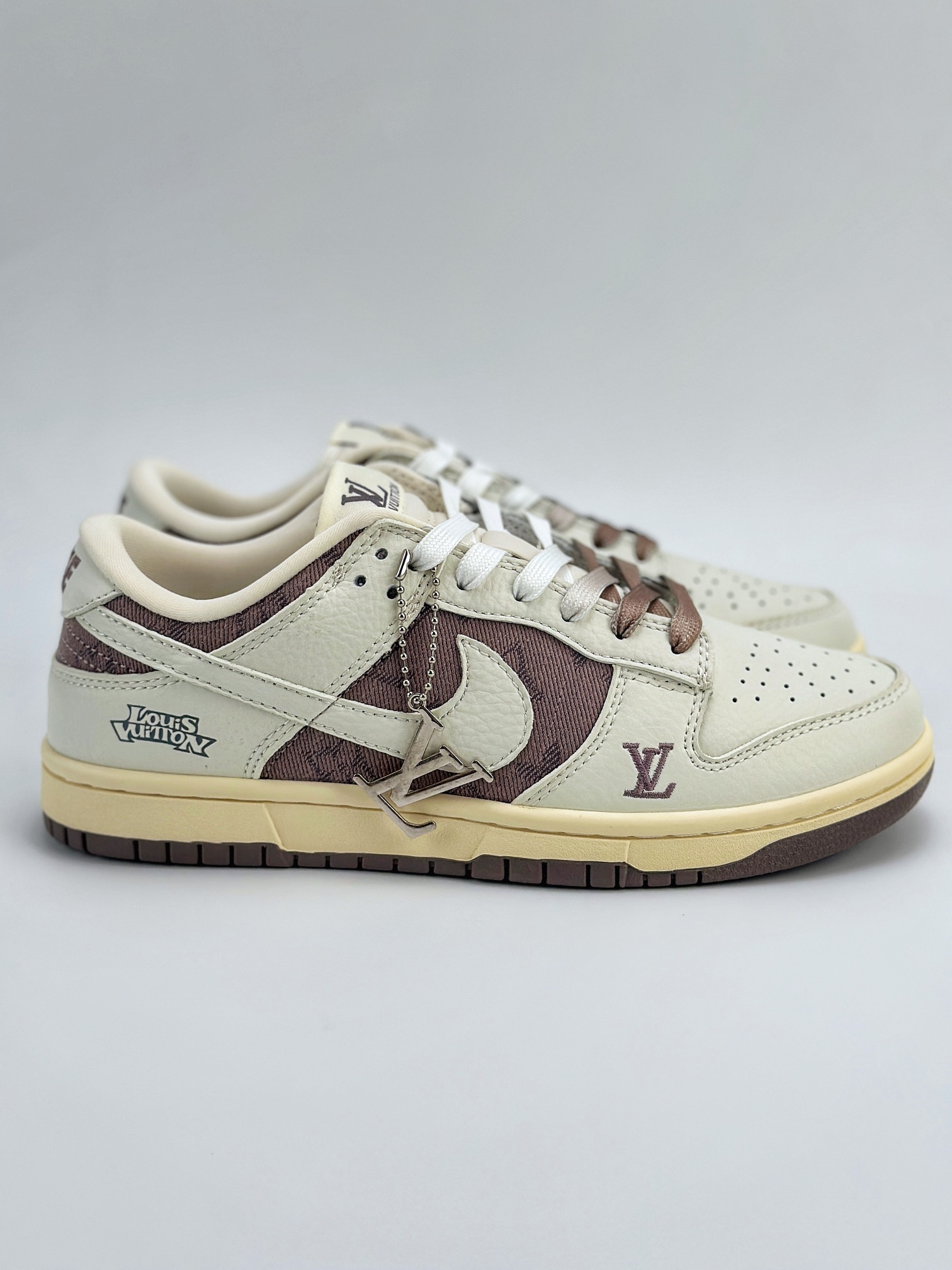 Nike SB Dunk Low x Louis Vuitton 米白棕 JH8310-956