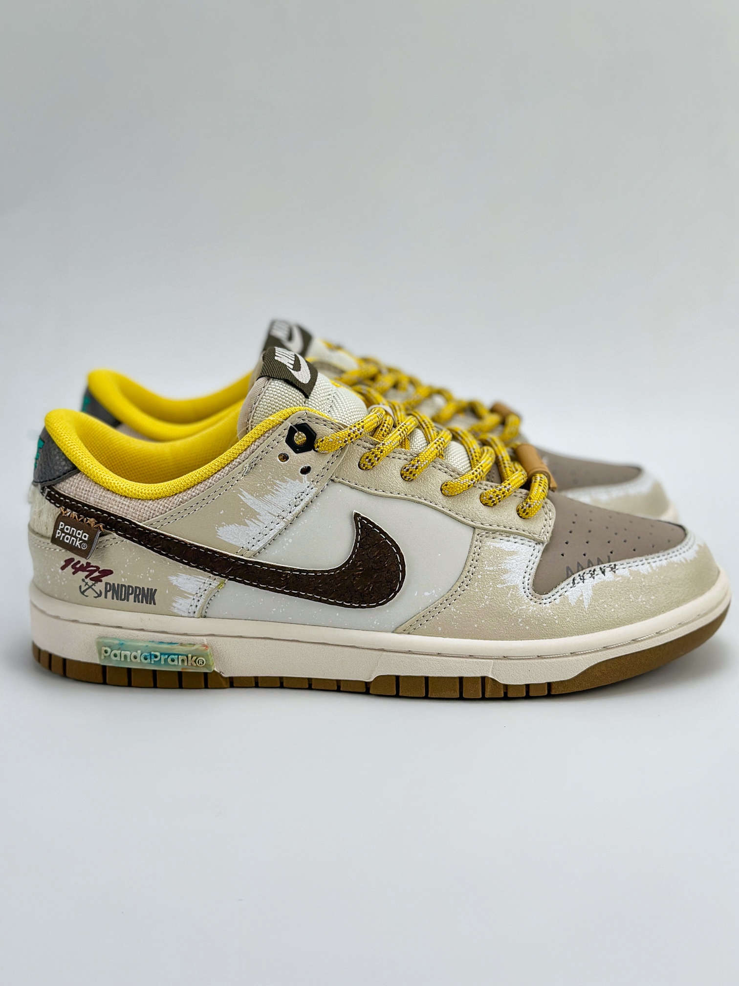 Nike SB Dunk Low 熊猫恶作剧 航海时代 风帆 黄棕 FV3629-371