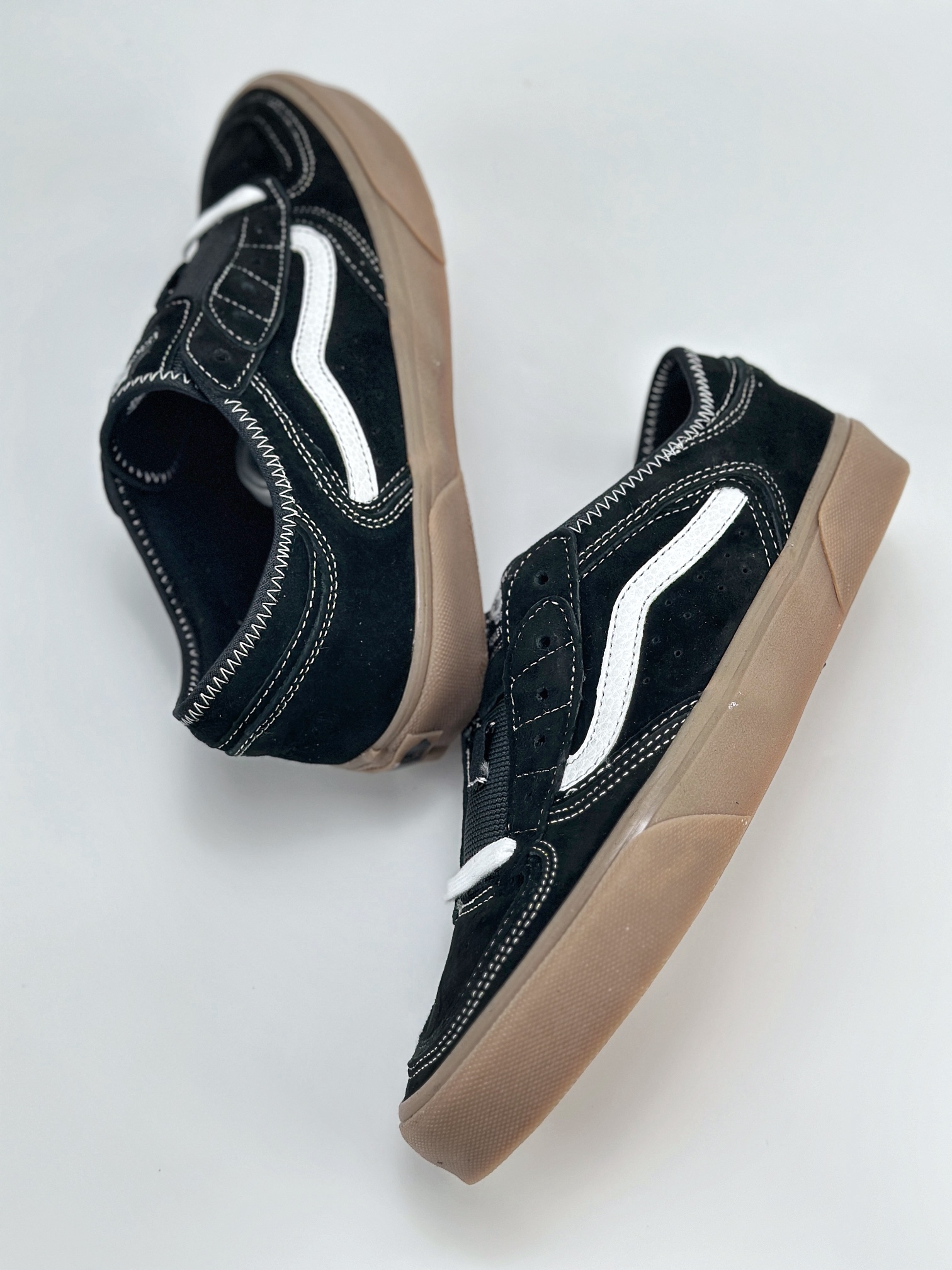 Vans范斯官方 Rowley Classics 经典黑色生胶底复古潮流板鞋