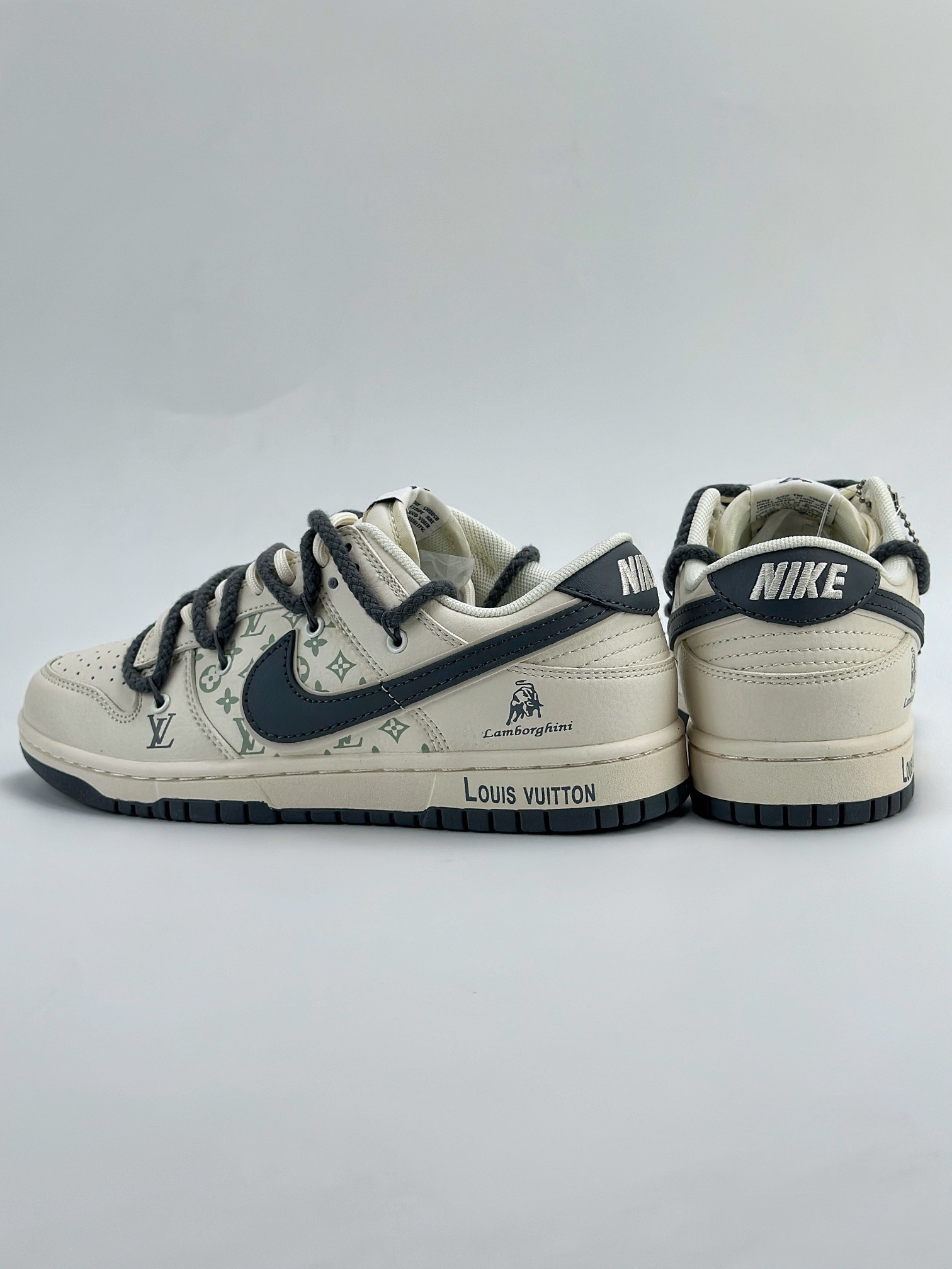 Nike SB Dunk Low x Louis Vuitton 白深空灰绑带 SJ2068-262