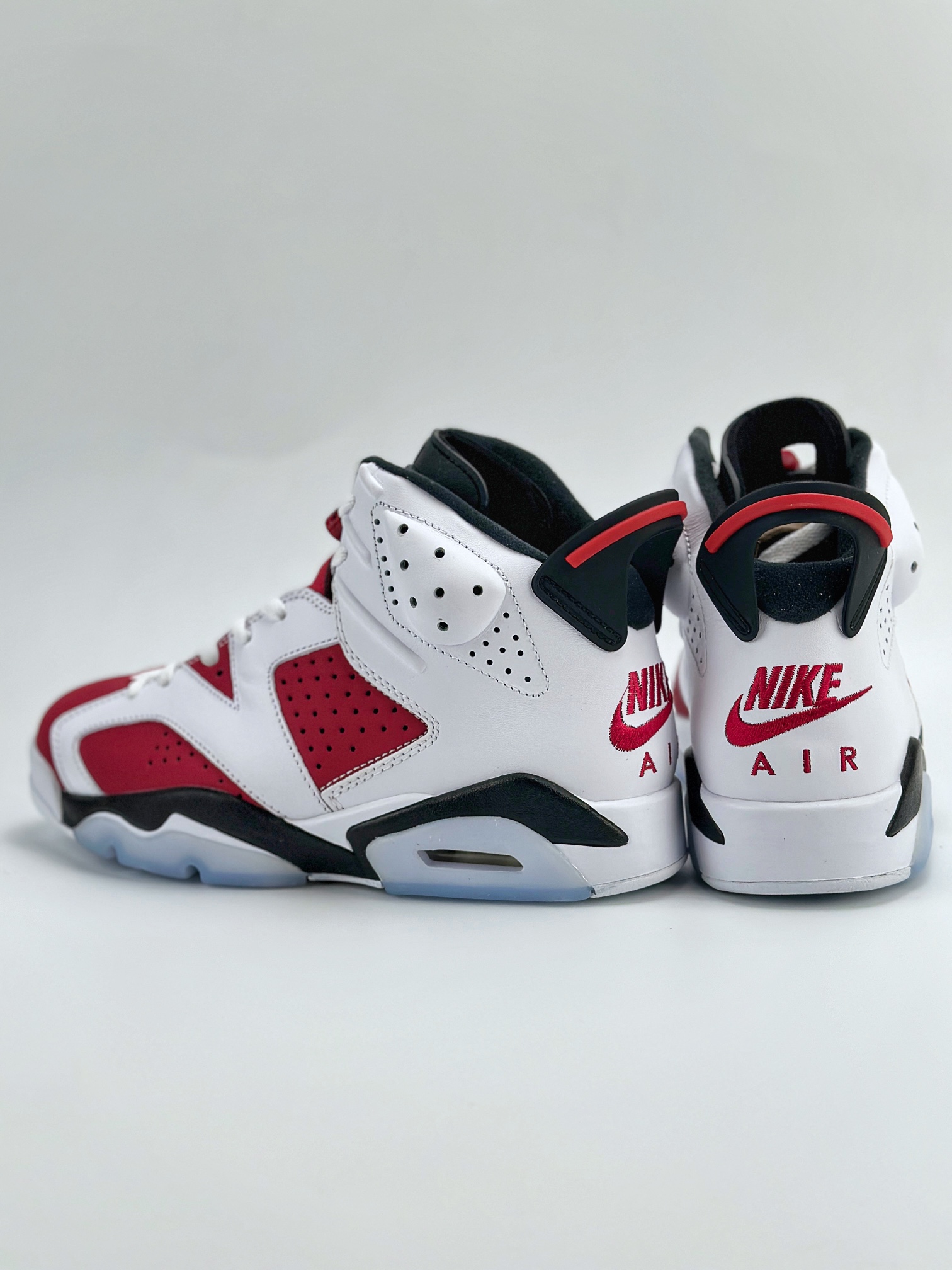 Air Jordan 6 Retro ”carmine” 白红胭脂 2021年版 潮流复古篮球鞋 CT8529-106