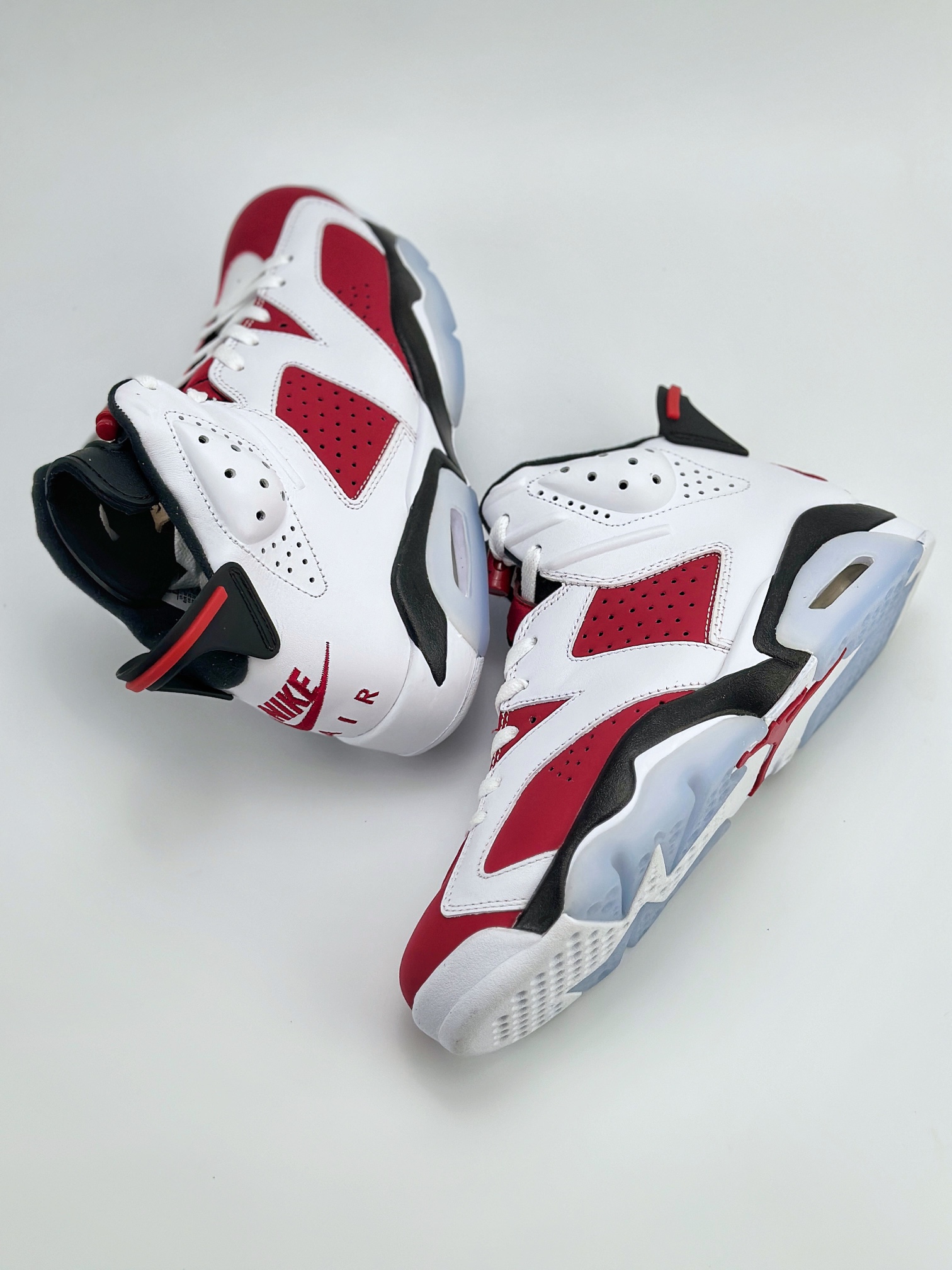 Air Jordan 6 Retro ”carmine” 白红胭脂 2021年版 潮流复古篮球鞋 CT8529-106