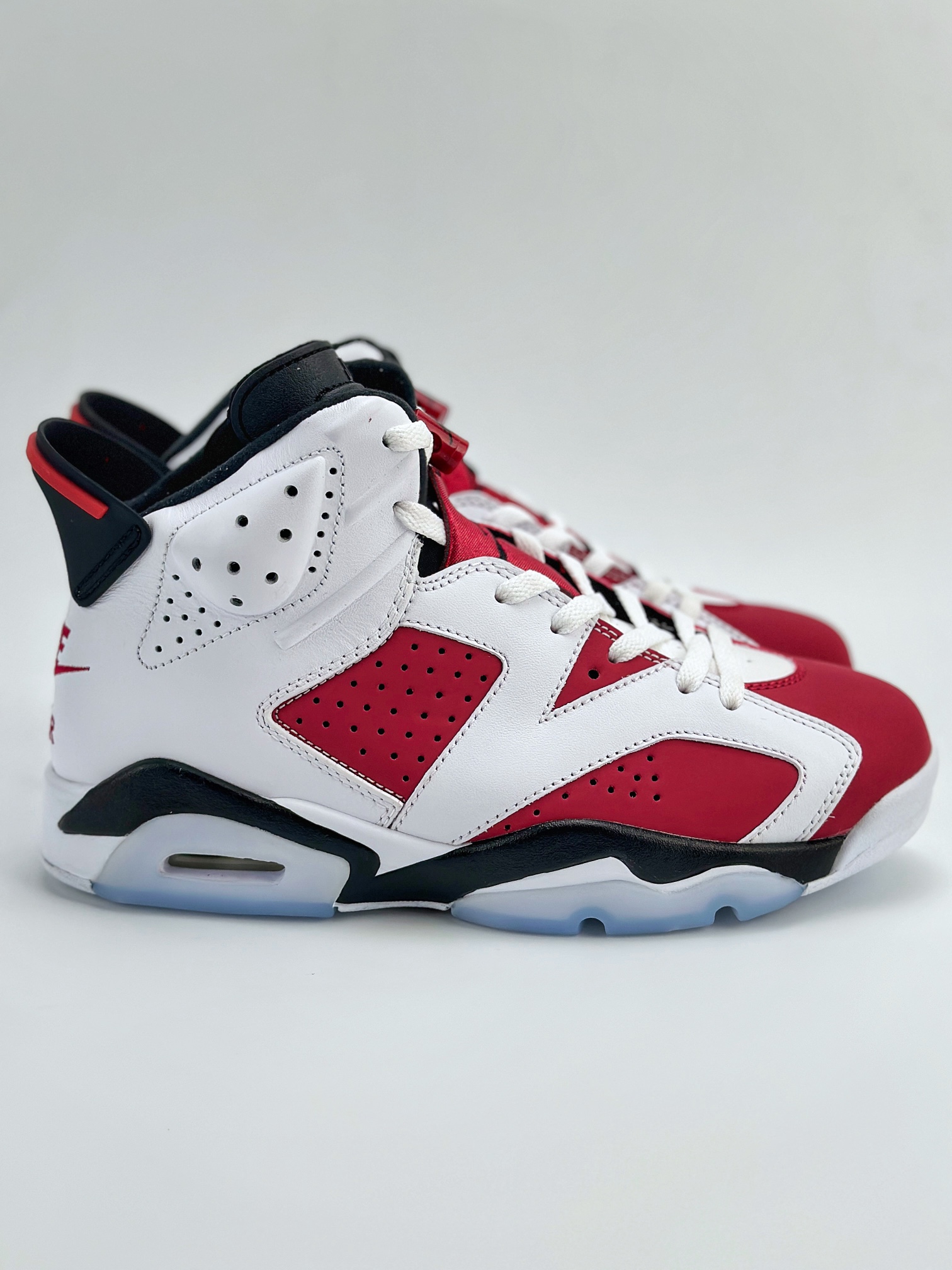 Air Jordan 6 Retro ”carmine” 白红胭脂 2021年版 潮流复古篮球鞋 CT8529-106