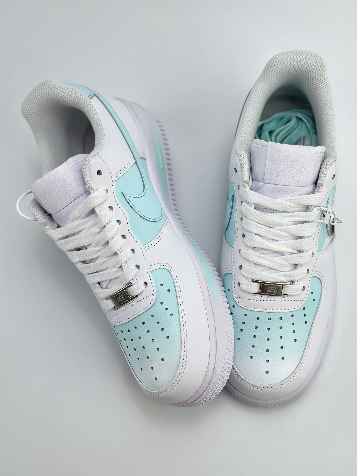 Nike Air Force 1 Low 07 万花弄 心心相印-蔚蓝 白浅蓝