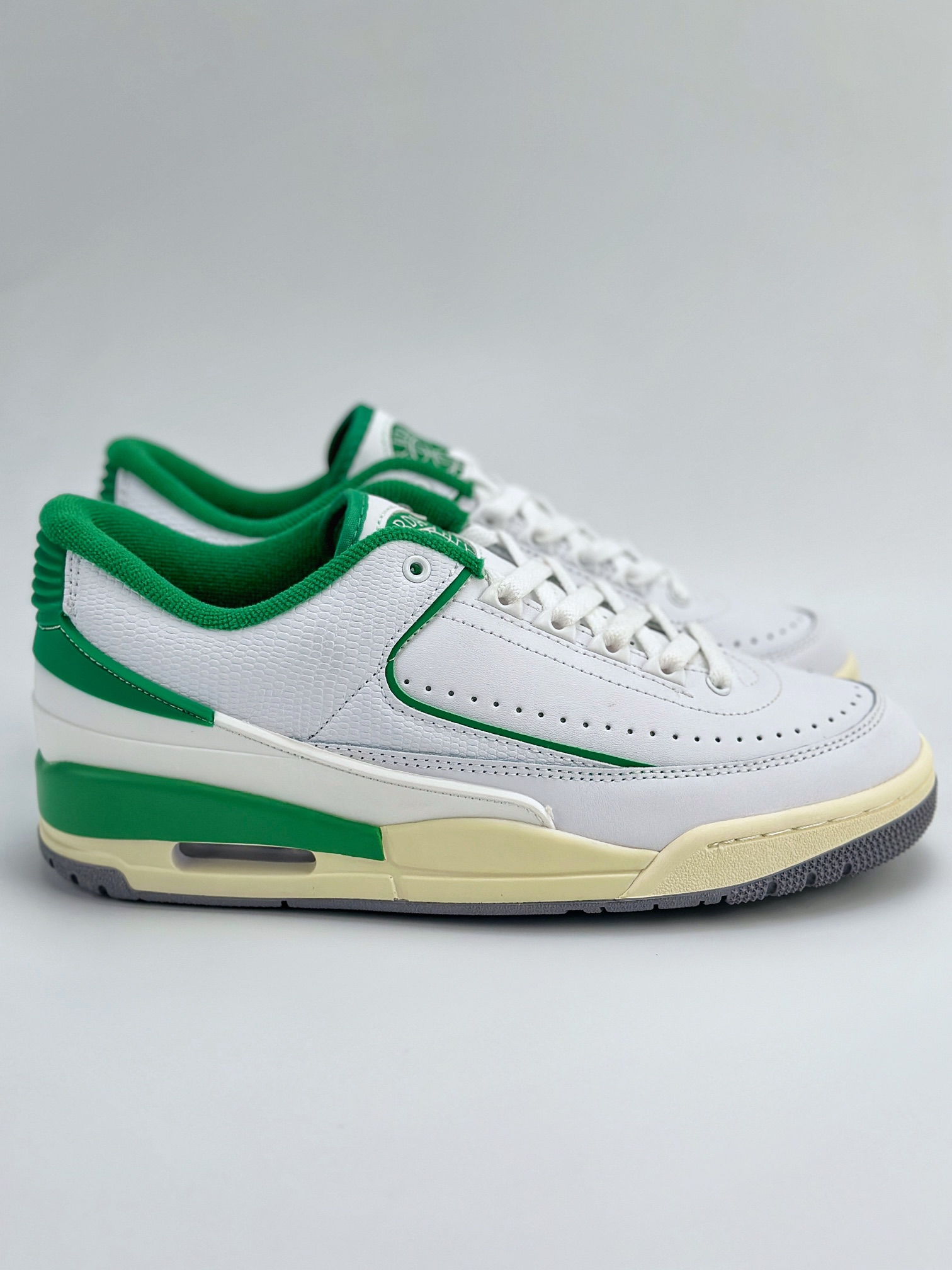 Air Jordan 2/3 Low Retro low ”White/Pine Green” 白绿 低帮复古篮球鞋 FD0383-103