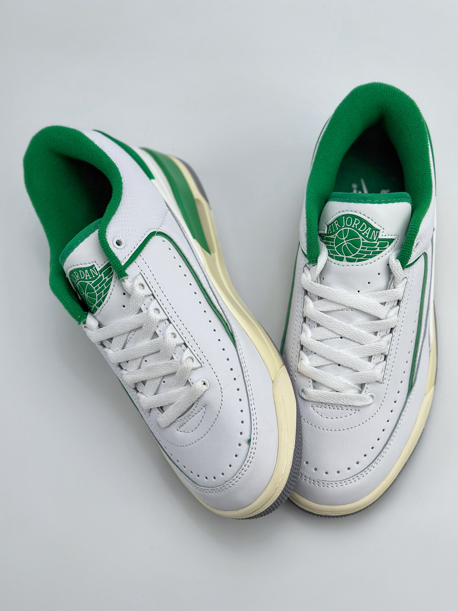 Air Jordan 2/3 Low Retro low ”White/Pine Green” 白绿 低帮复古篮球鞋 FD0383-103