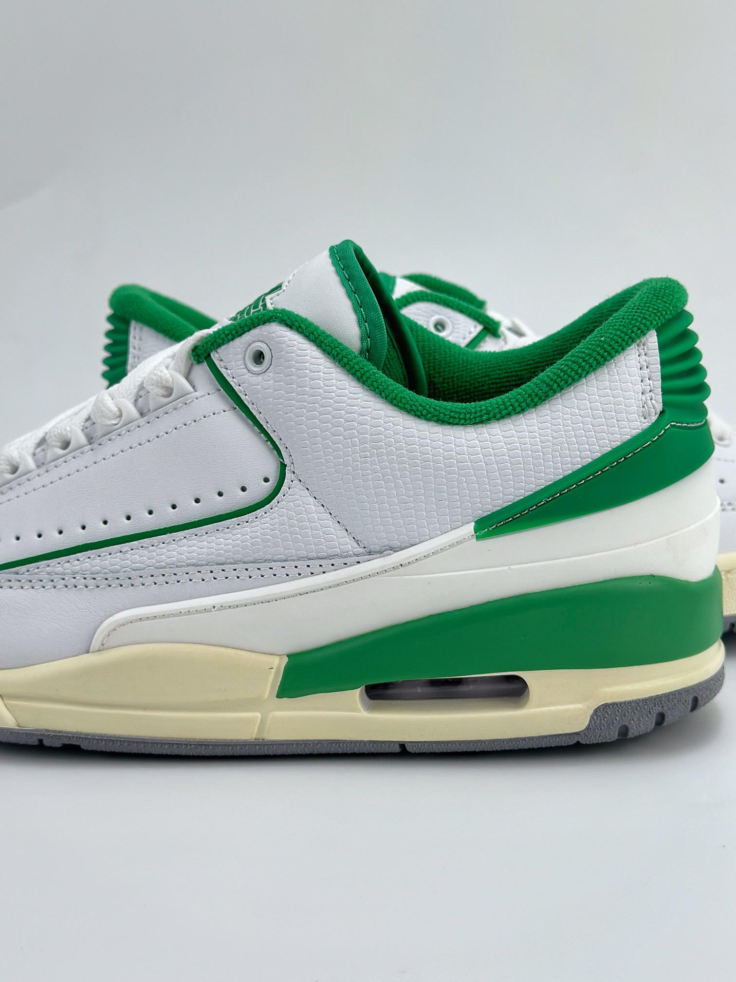 Air Jordan 2/3 Low Retro low ”White/Pine Green” 白绿 低帮复古篮球鞋 FD0383-103