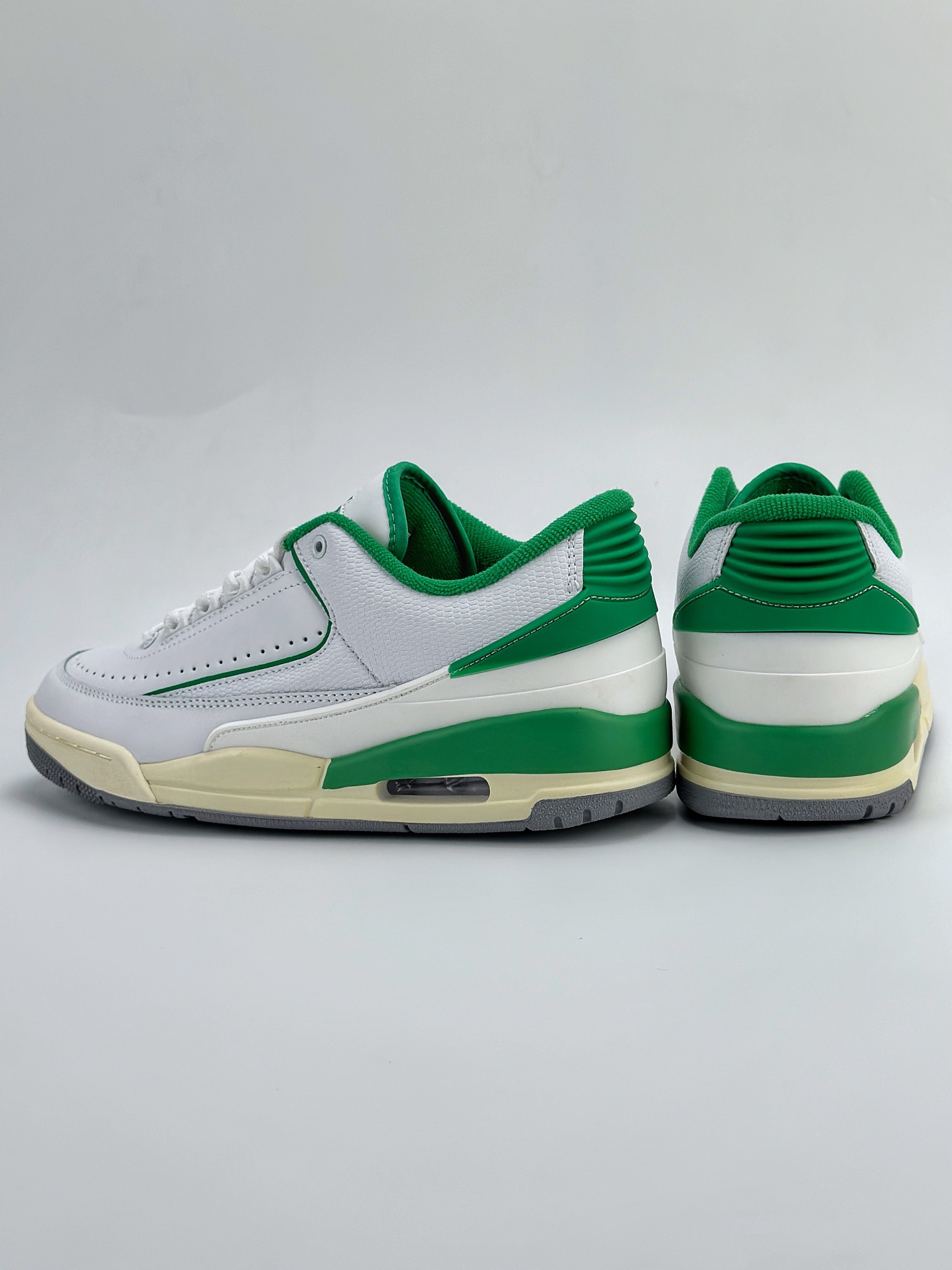 Air Jordan 2/3 Low Retro low ”White/Pine Green” 白绿 低帮复古篮球鞋 FD0383-103