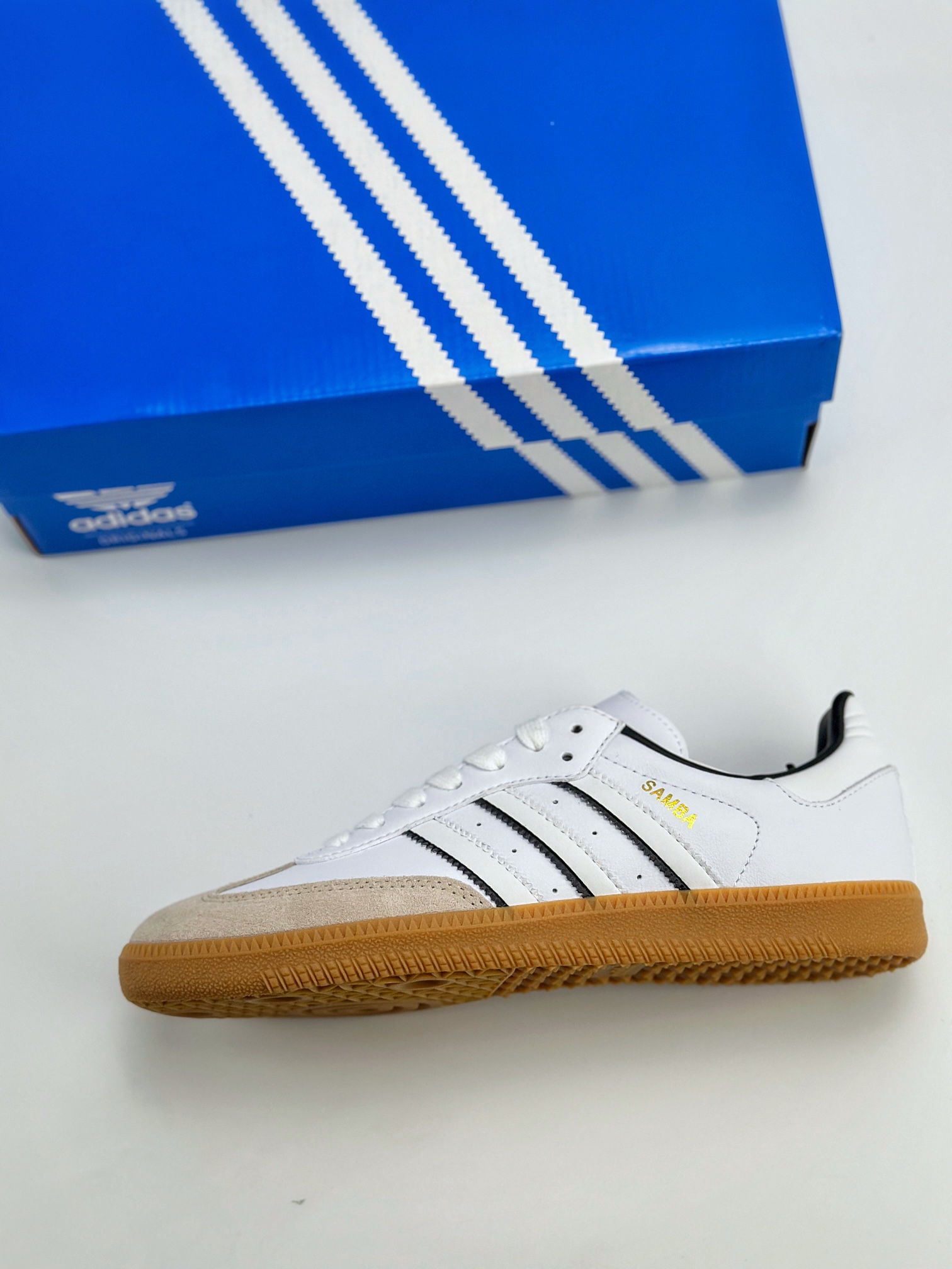 adidas originals Samba OG 白黑 IH5585