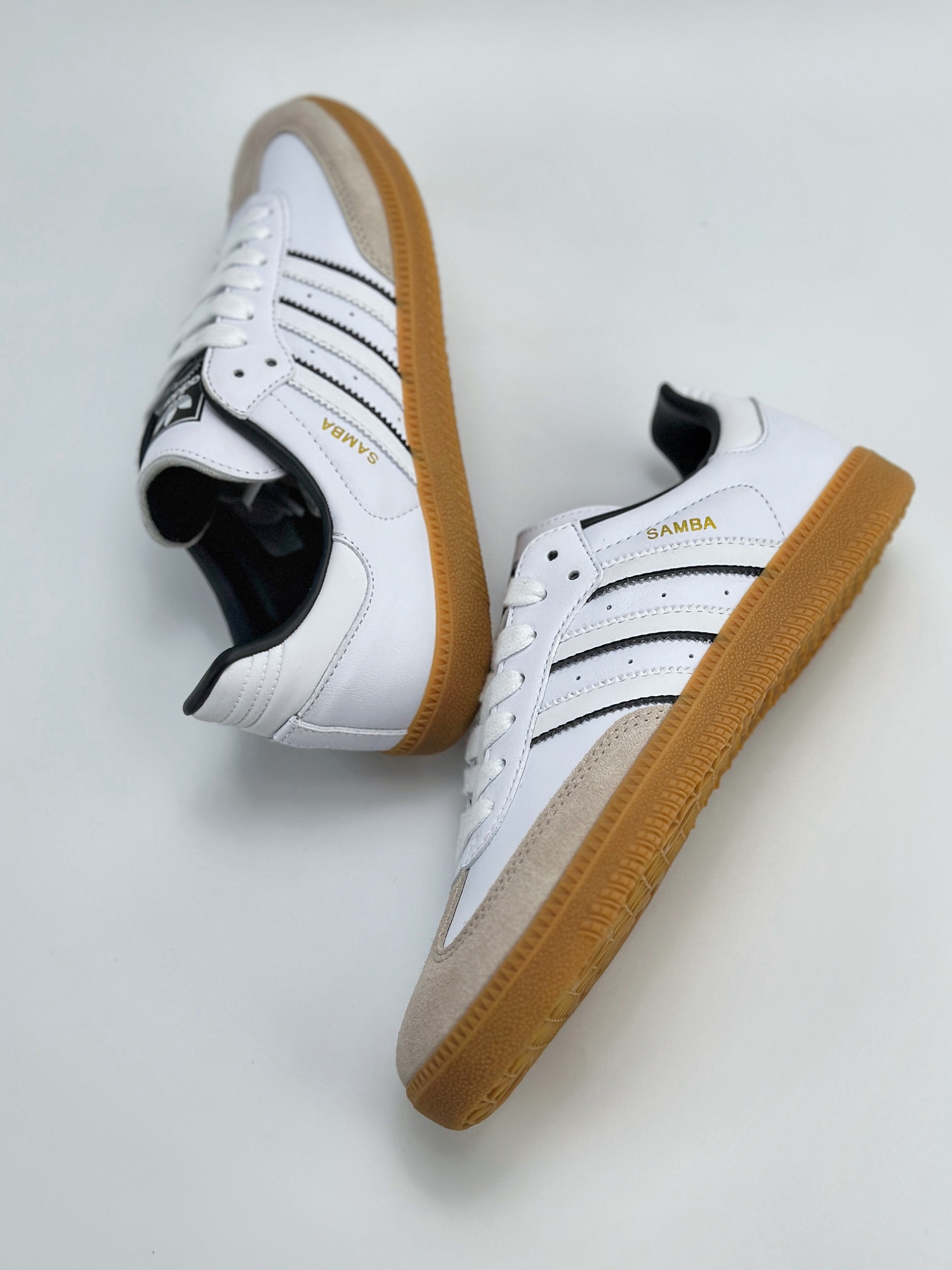 adidas originals Samba OG 白黑 IH5585