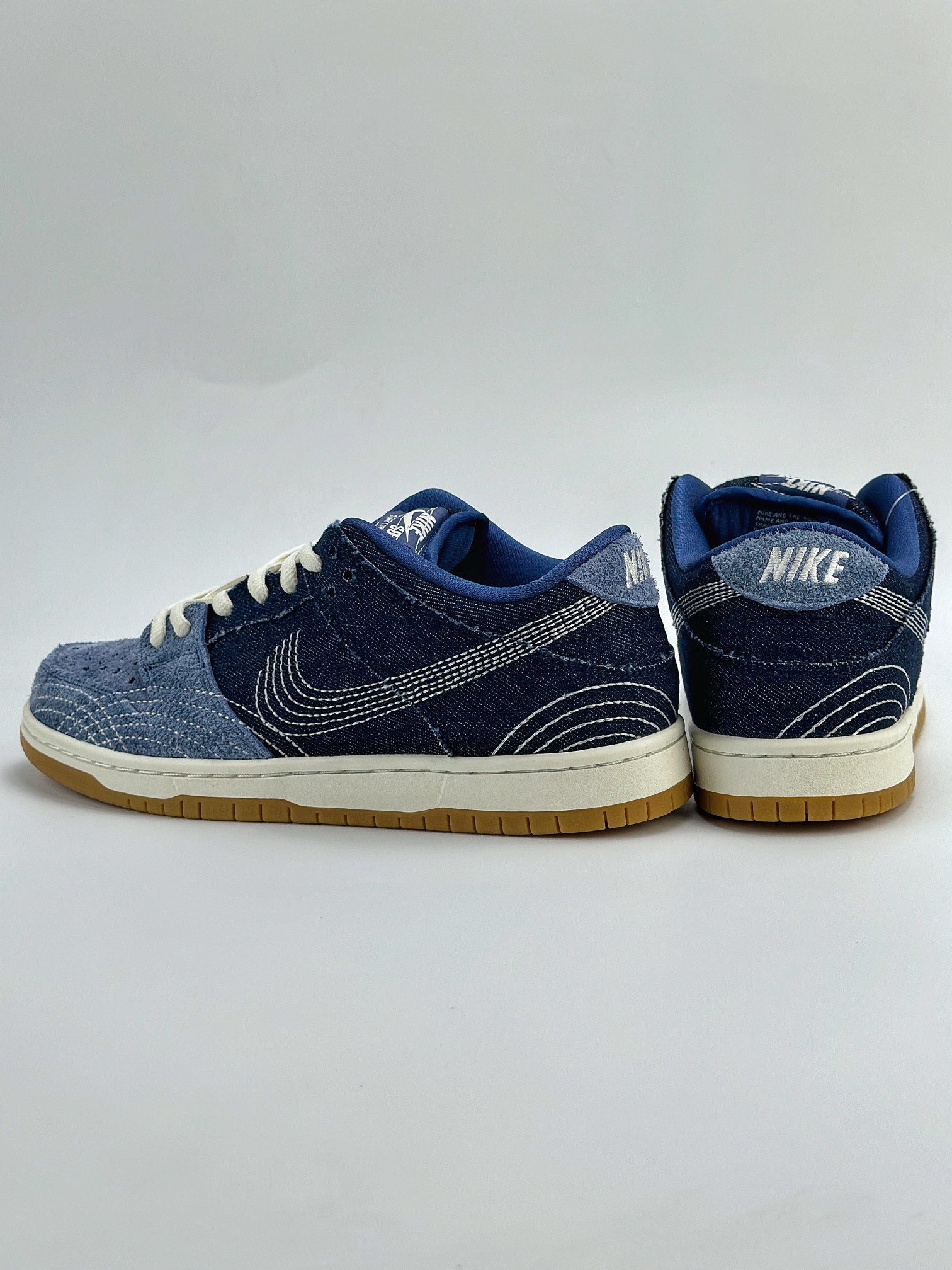 NIKE SB Dunk Low Pro Prm Sashiko 丹宁刺绣 蓝黑 CV0316-400