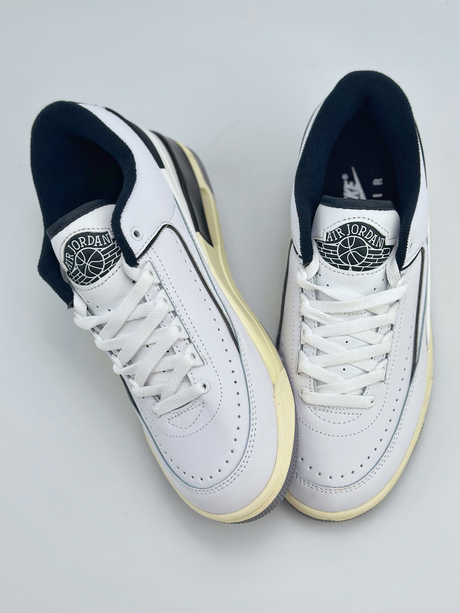 Air Jordan 2/3 Low Retro low 白黑 低帮复古篮球鞋 FD0384-100