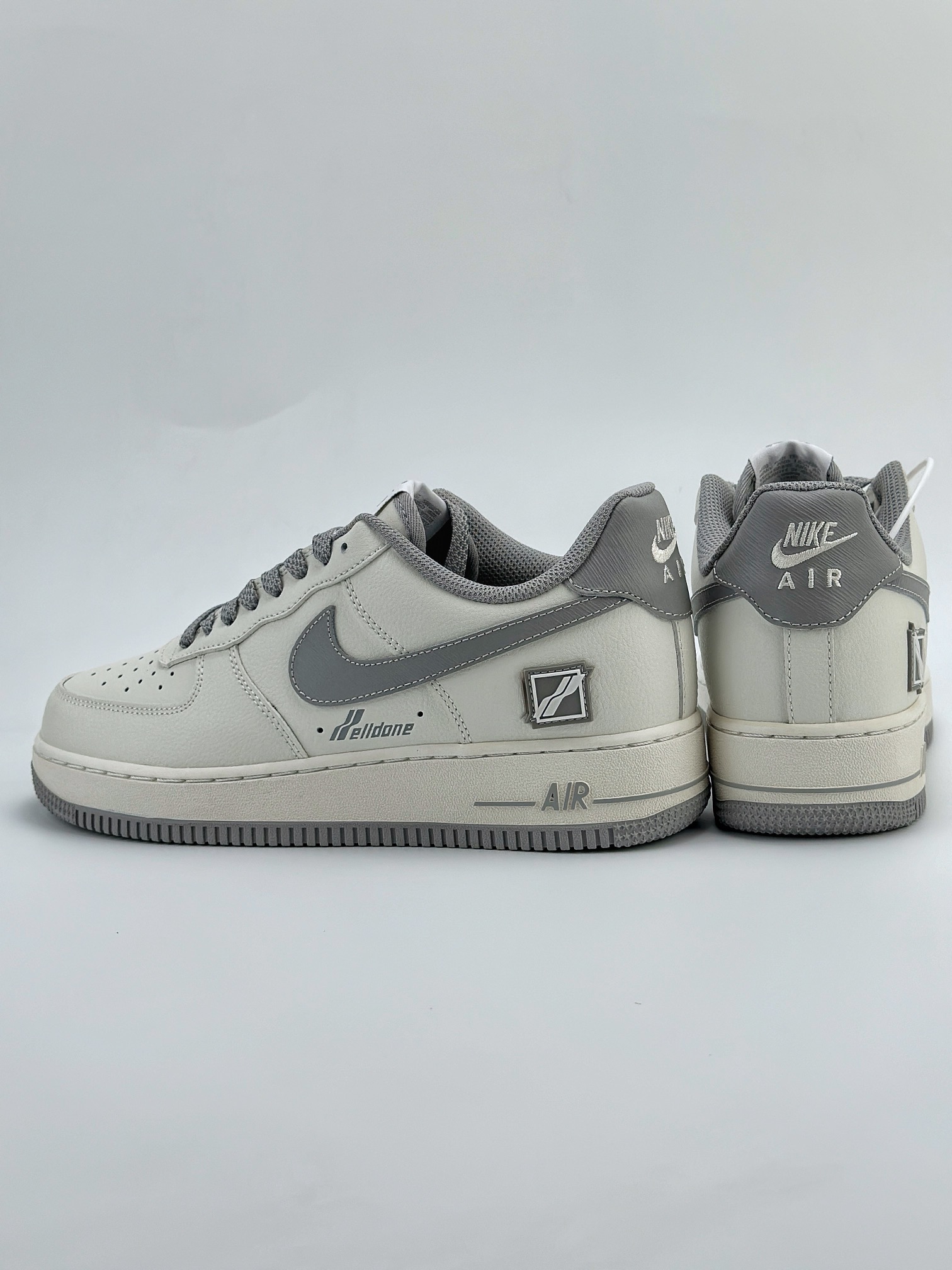 Nike Air Force 1 Low 07 x We11done 米白烟灰 WD 111577