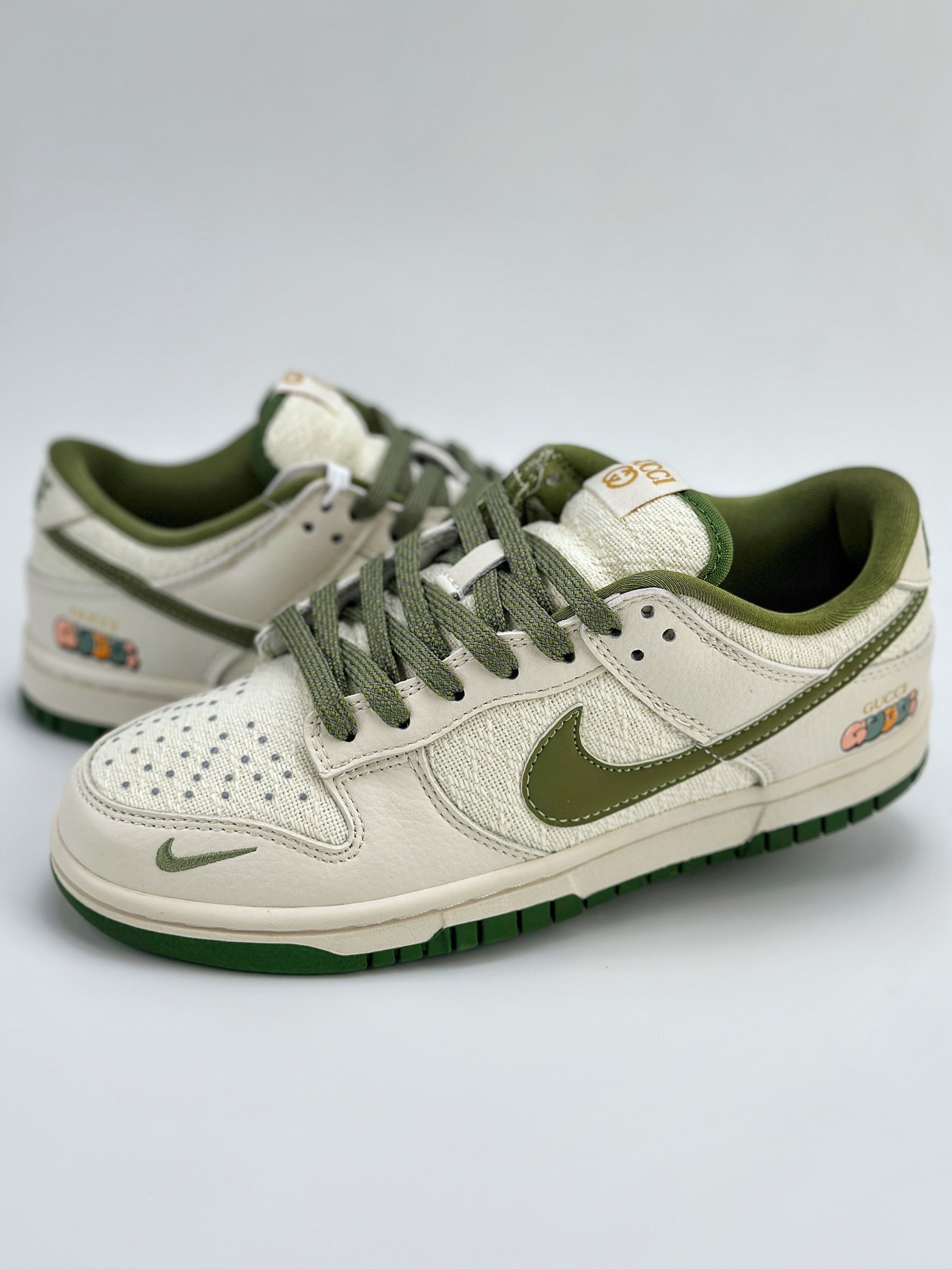 Nike SB Dunk Low x GUCCI 白绿 DQ1098-368