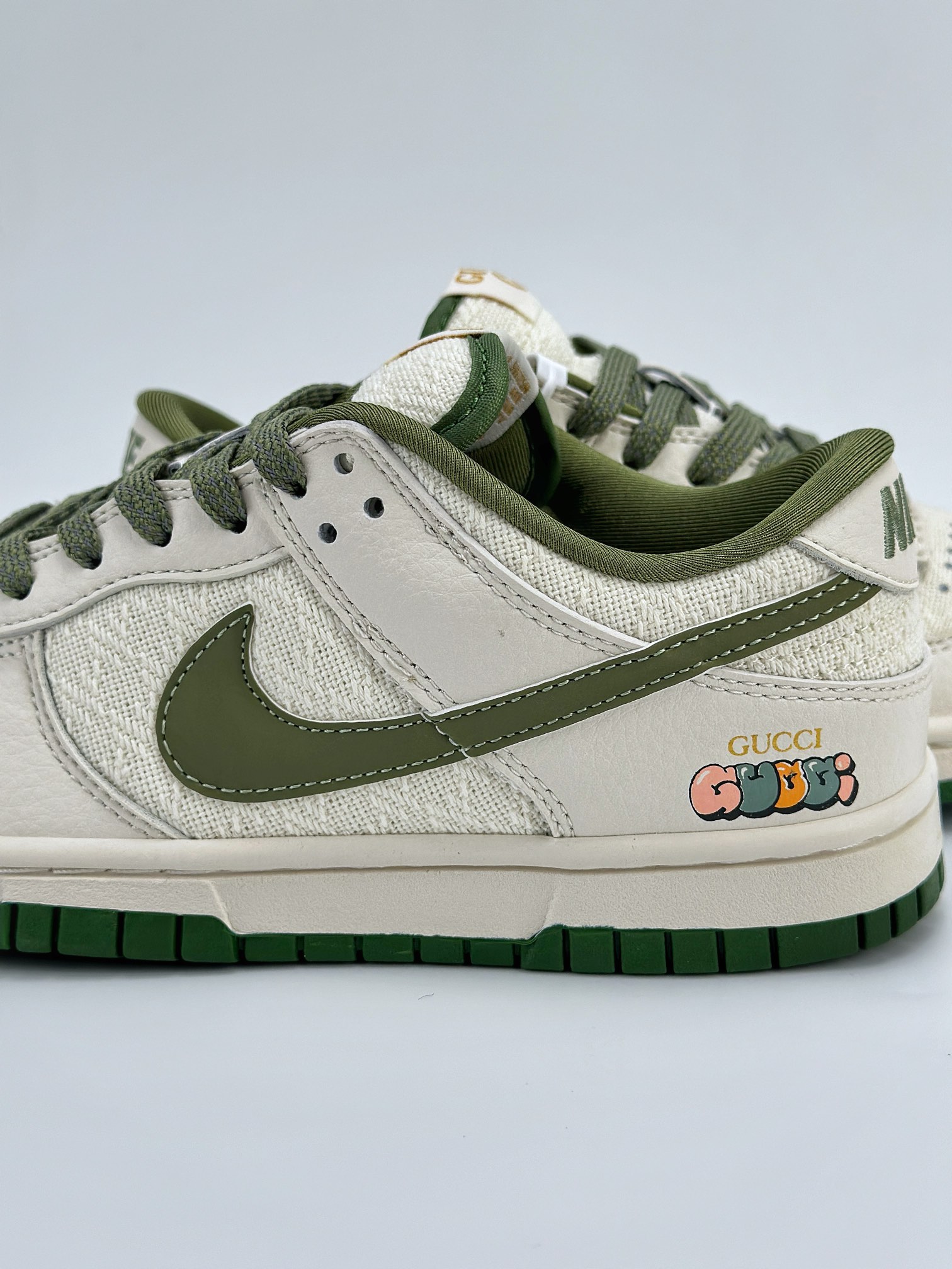 Nike SB Dunk Low x GUCCI 白绿 DQ1098-368