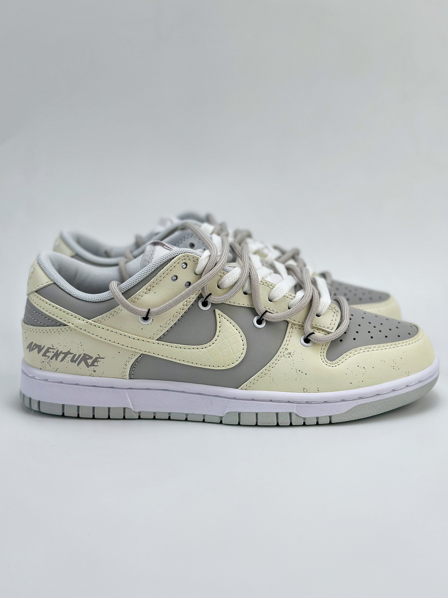 NIKE SB Dunk Low 白龙马 解构绑带 灰白 HF0730-160