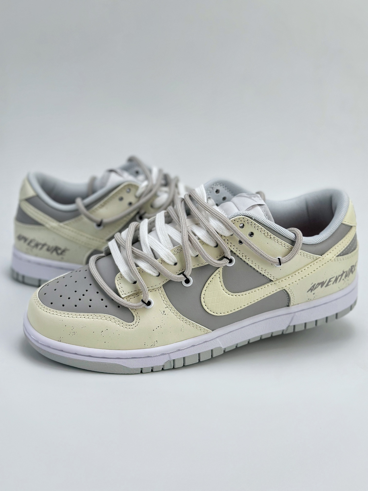 NIKE SB Dunk Low 白龙马 解构绑带 灰白 HF0730-160