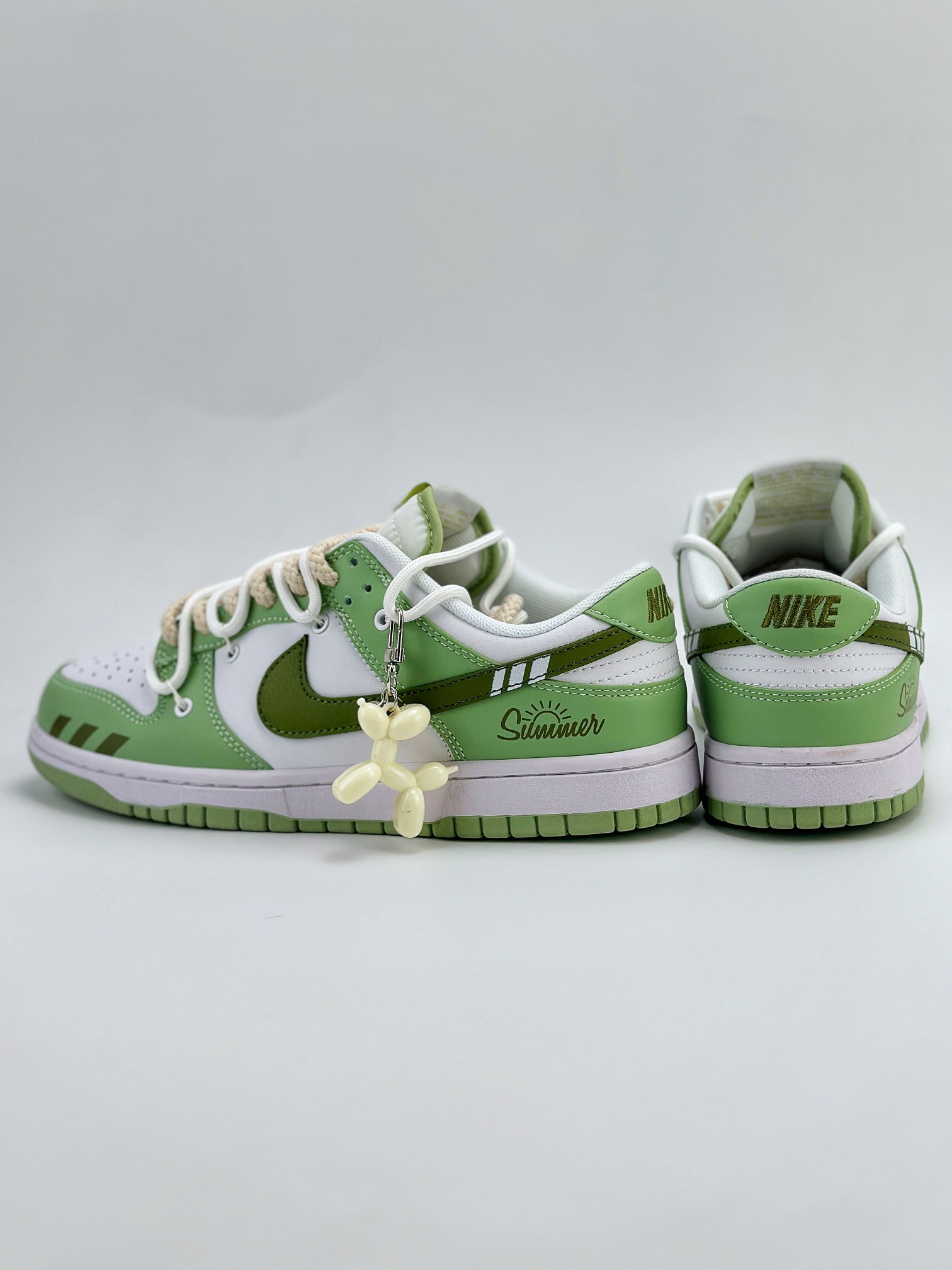 NIKE SB Dunk Low ”Honeydew” 塔兔 平行线 清新多巴胺 白绿 DV0831-105